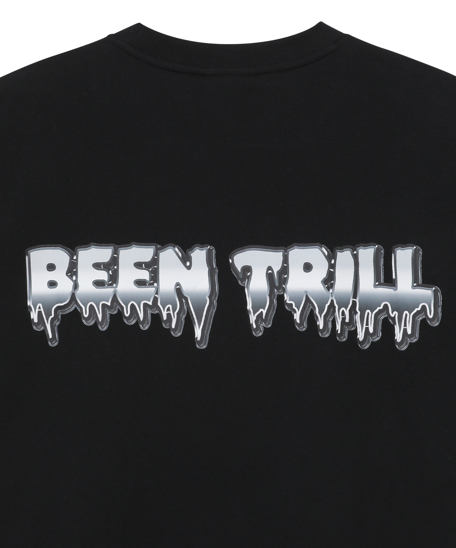 Оверсайз футболка Metal Chrome Drippy (Black)