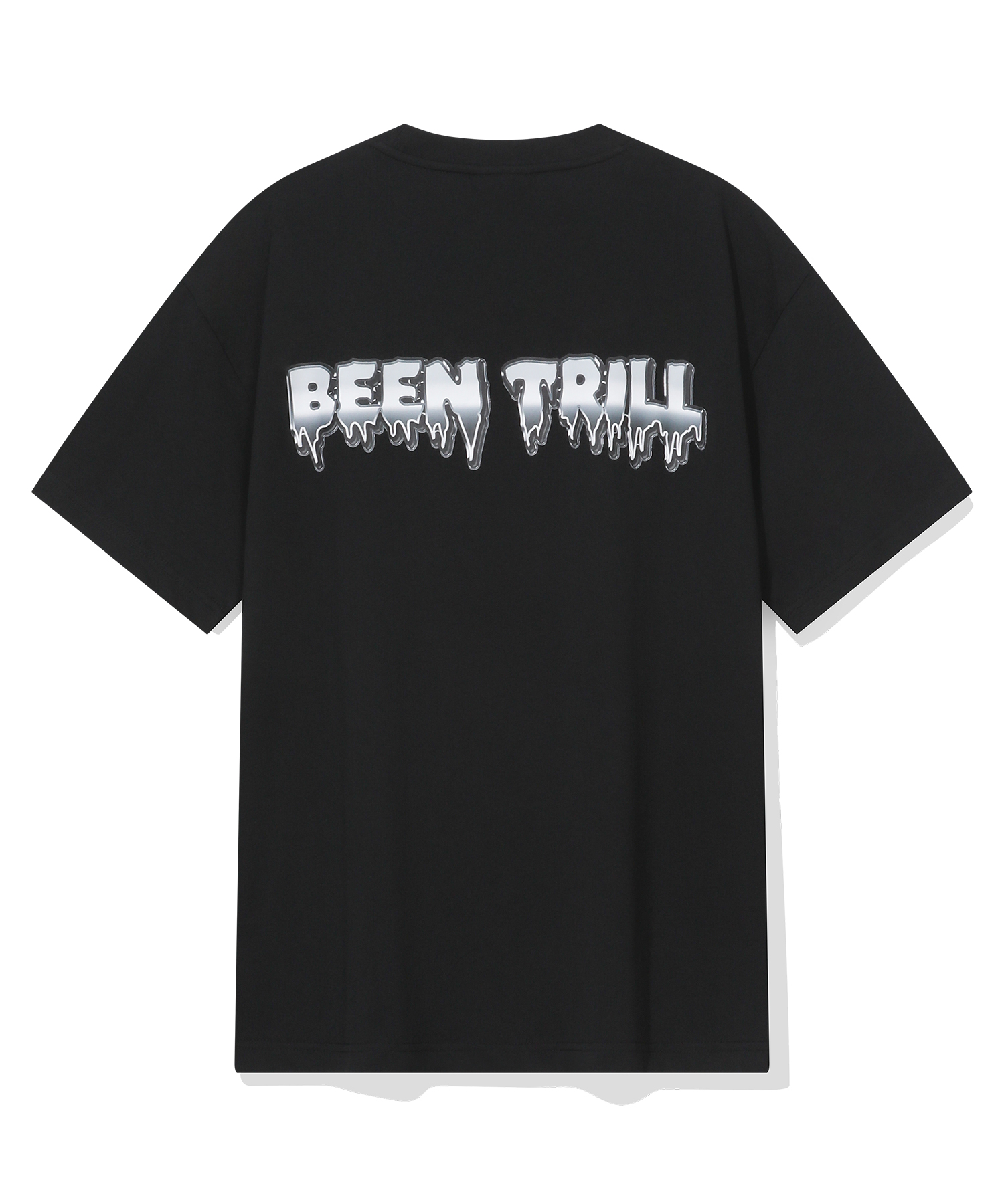 Оверсайз футболка Metal Chrome Drippy (Black)