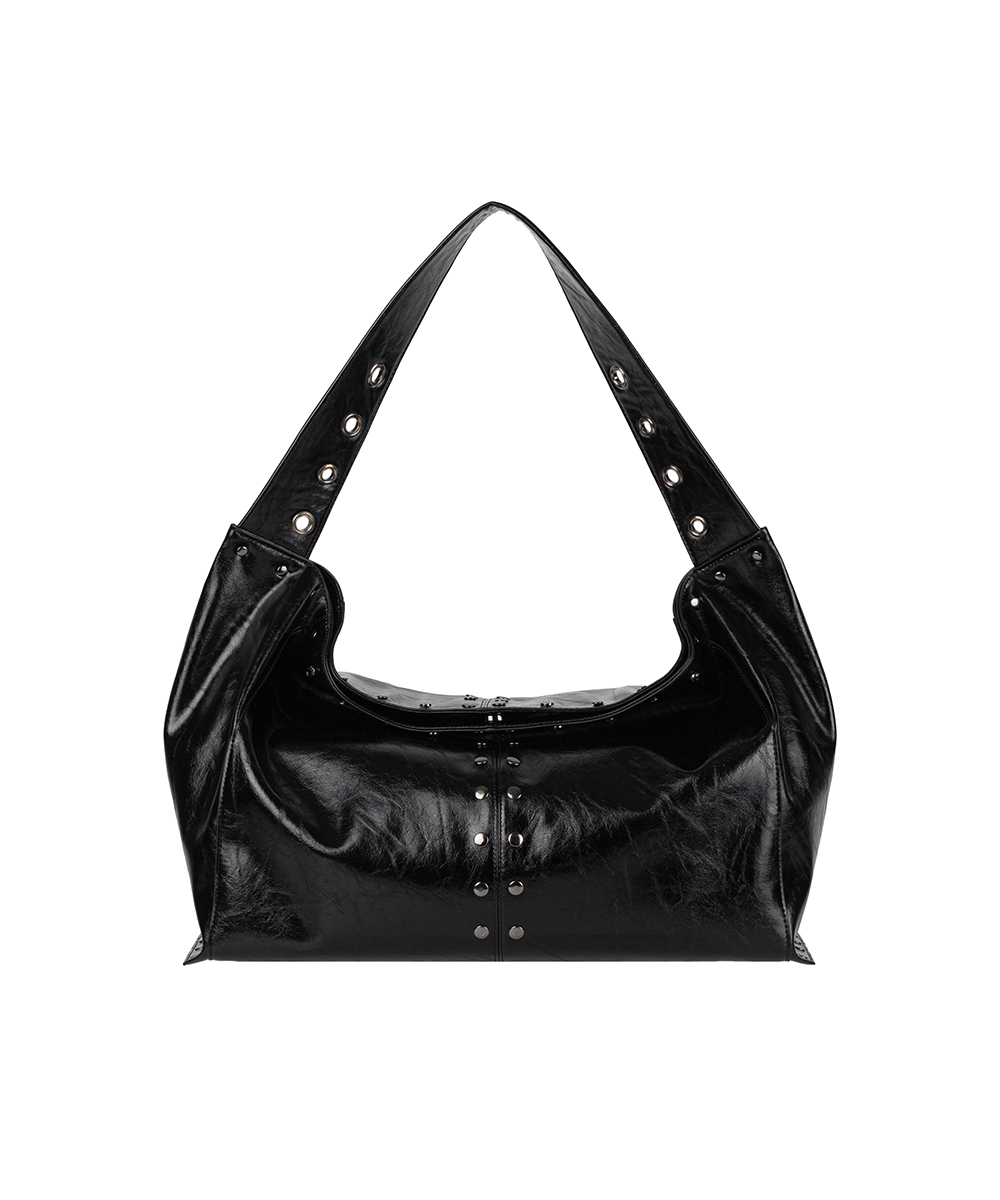 Soft Studded Big Shoulder сумка [ черный ]