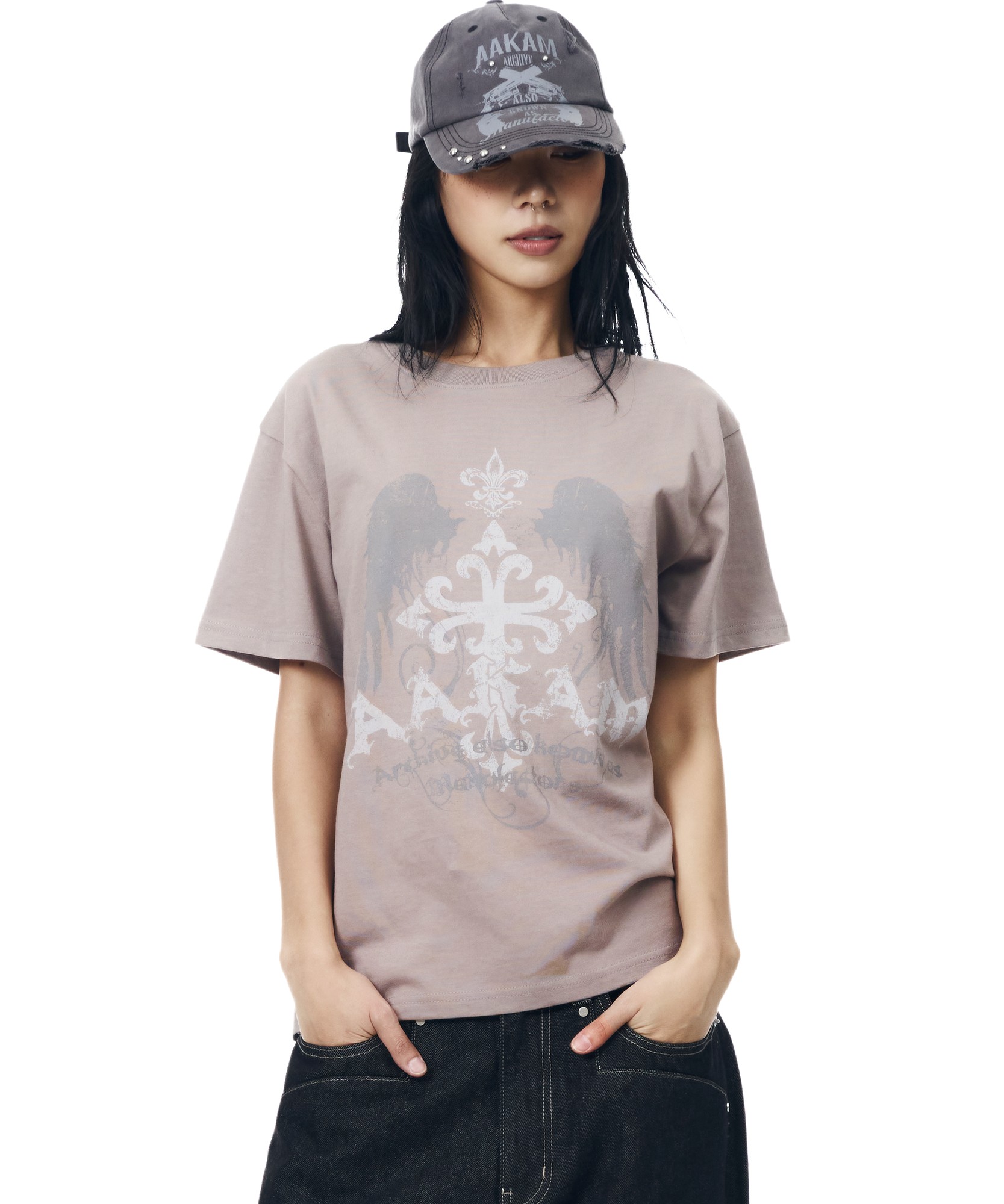 Cross Wing половинка топ (Beige)
