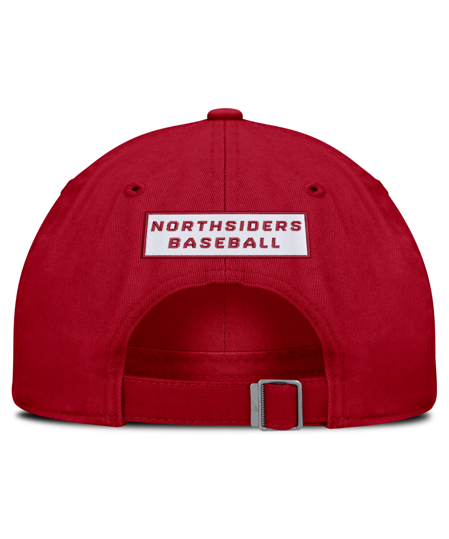 Chicago Cubs NIKE PRIMETIME CLUB UNSTRUCTURED ORGANIC COTTON CAP - Gym красный