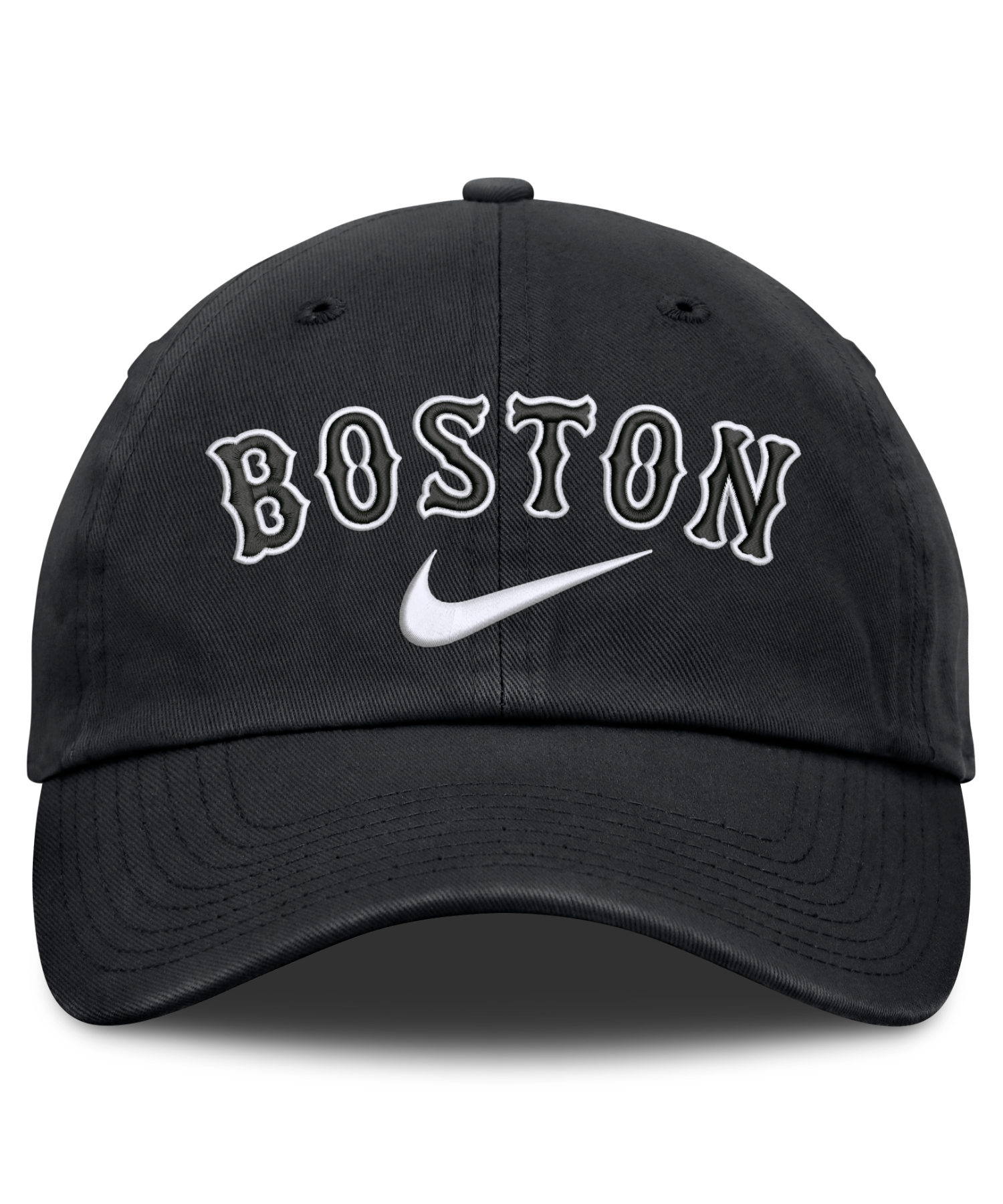 Boston красный Sox NIKE PRIMETIME CLUB UNSTRUCTURED ORGANIC COTTON CAP - черный