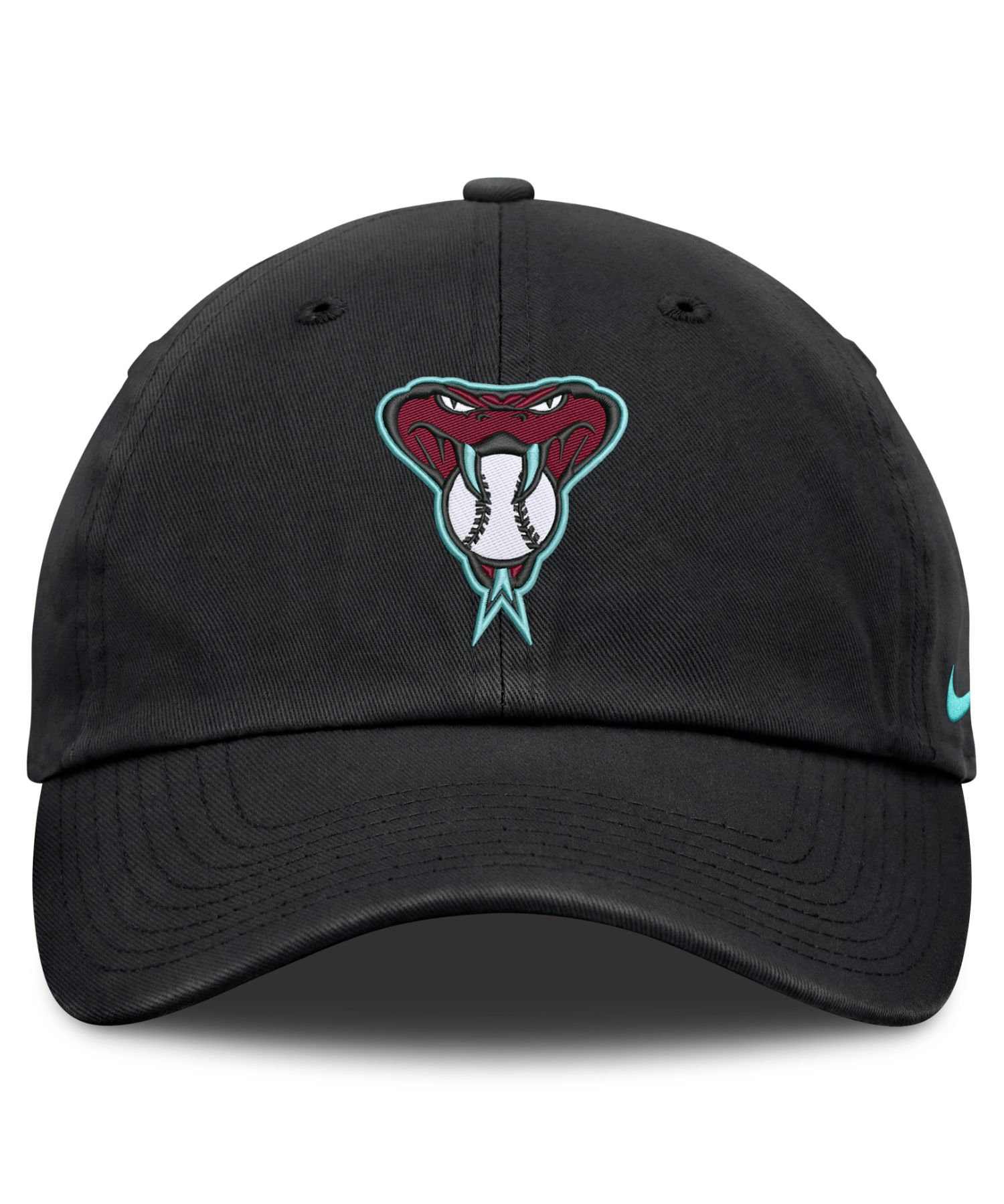 Arizona Diamondbacks NIKE PRIMETIME CLUB UNSTRUCTURED ORGANIC COTTON CAP - черный
