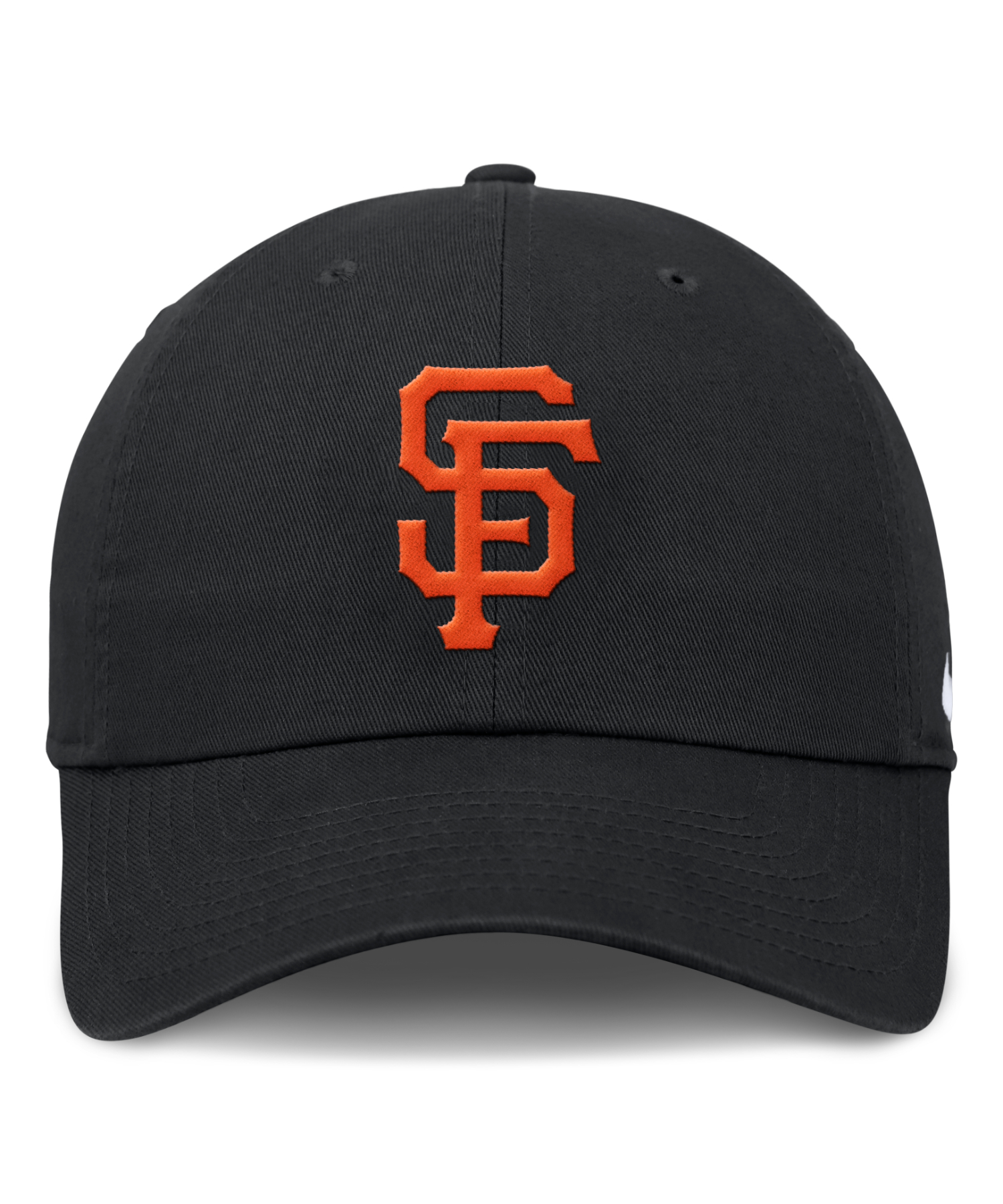San Francisco Giants NIKE CLUB UNSTRUCTURED ORGANIC COTTON CAP - черный