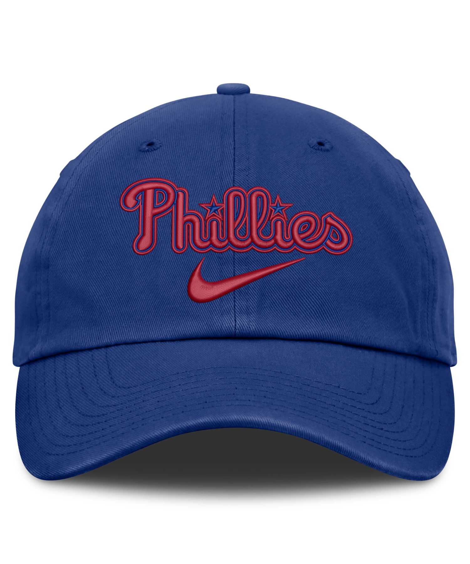 Philadelphia Phillies NIKE PRIMETIME CLUB UNSTRUCTURED ORGANIC COTTON CAP - Rush синий