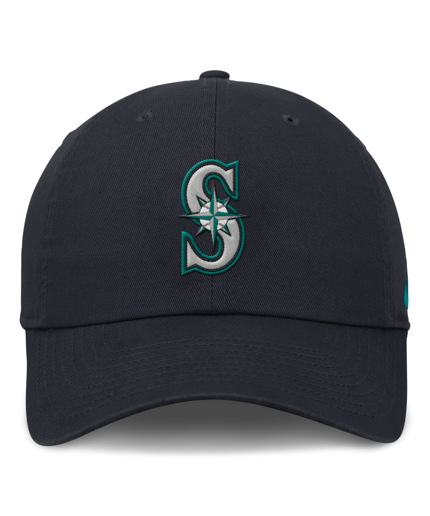 Seattle Mariners NIKE CLUB UNSTRUCTURED ORGANIC COTTON CAP - Pitch синий