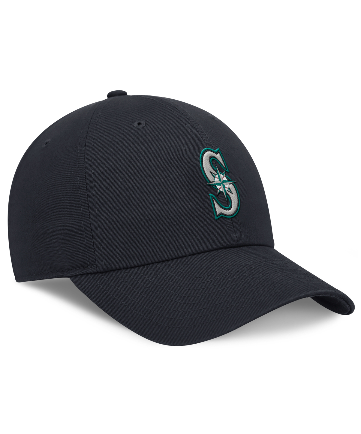 Seattle Mariners NIKE CLUB UNSTRUCTURED ORGANIC COTTON CAP - Pitch синий