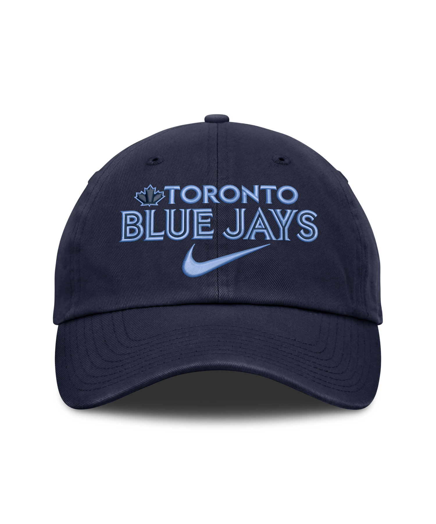 Toronto синий Jays NIKE PRIMETIME CLUB UNSTRUCTURED ORGANIC COTTON CAP - College темно-синий