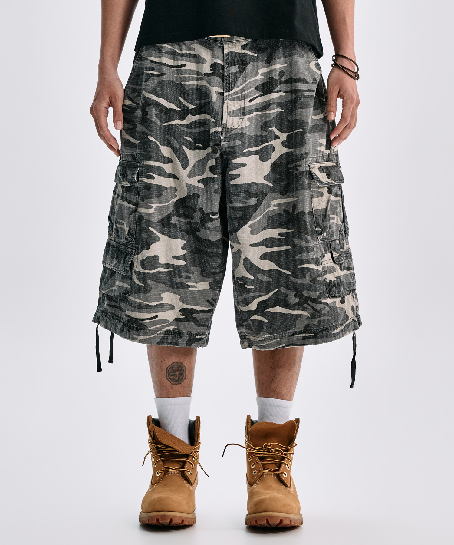 Шорты-карго 8-Cut (Grey Camo)