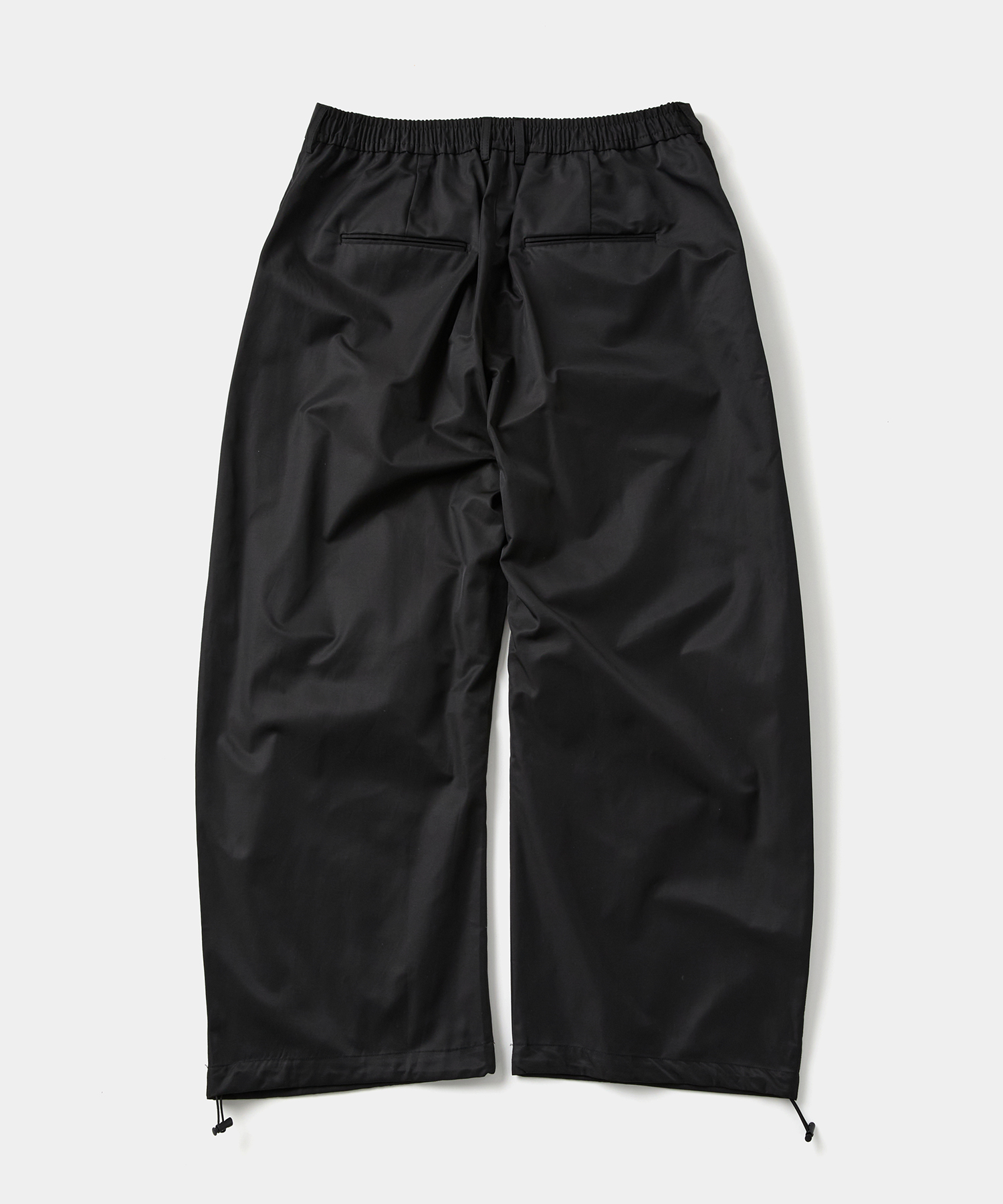 Curved Line Track Pants Black