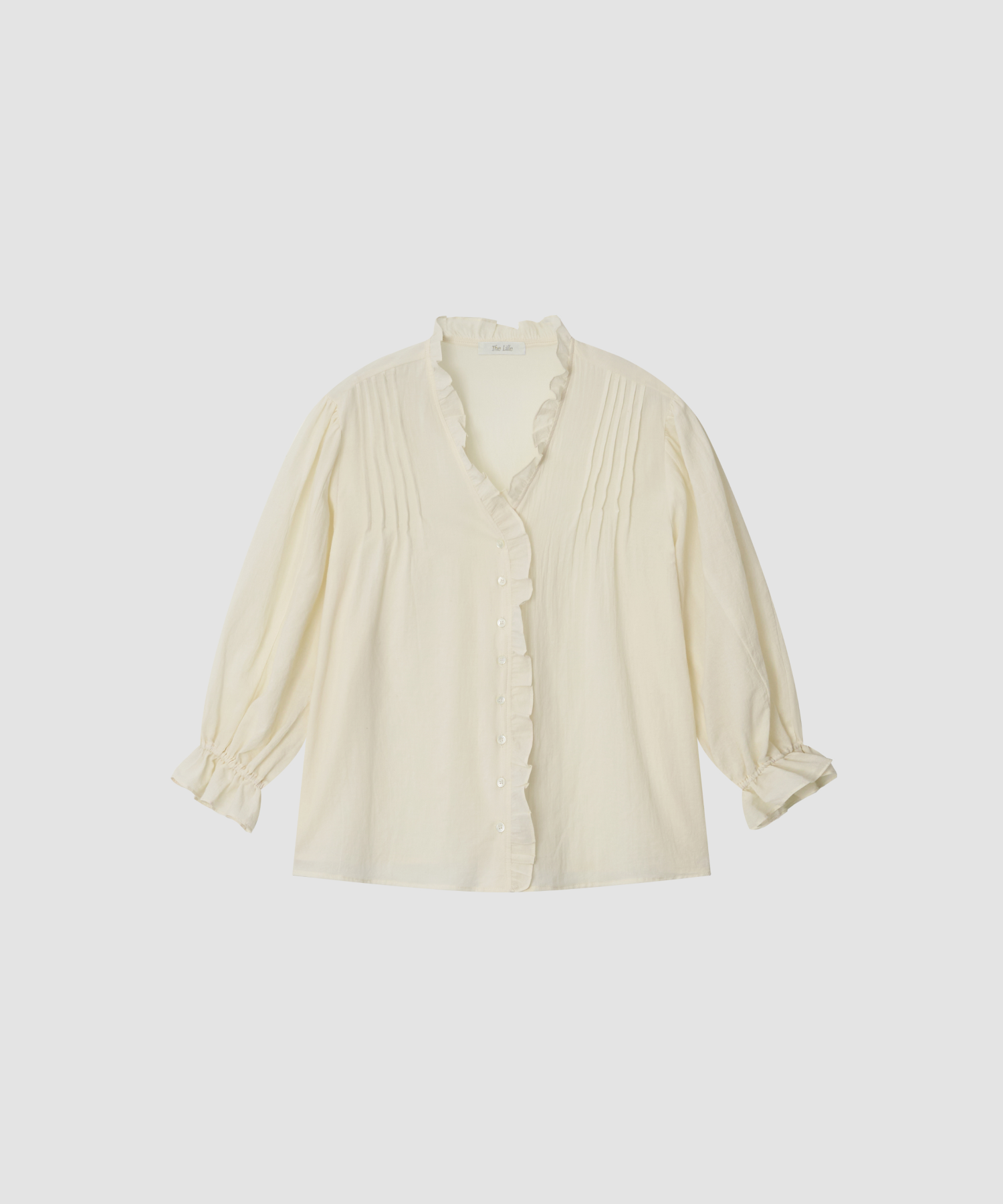 Spring Mare Frill Blouse_Ivory