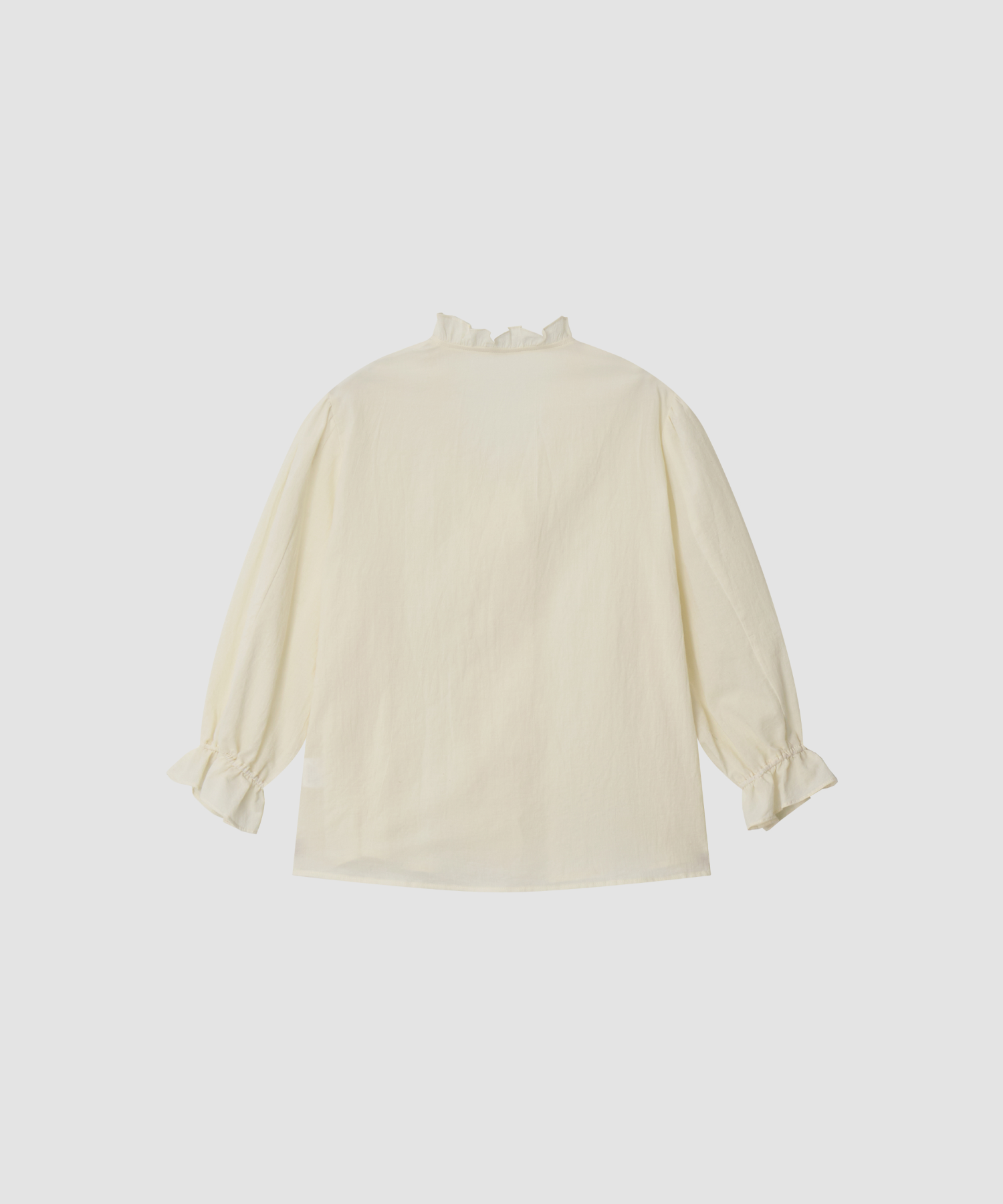 Spring Mare Frill Blouse_Ivory