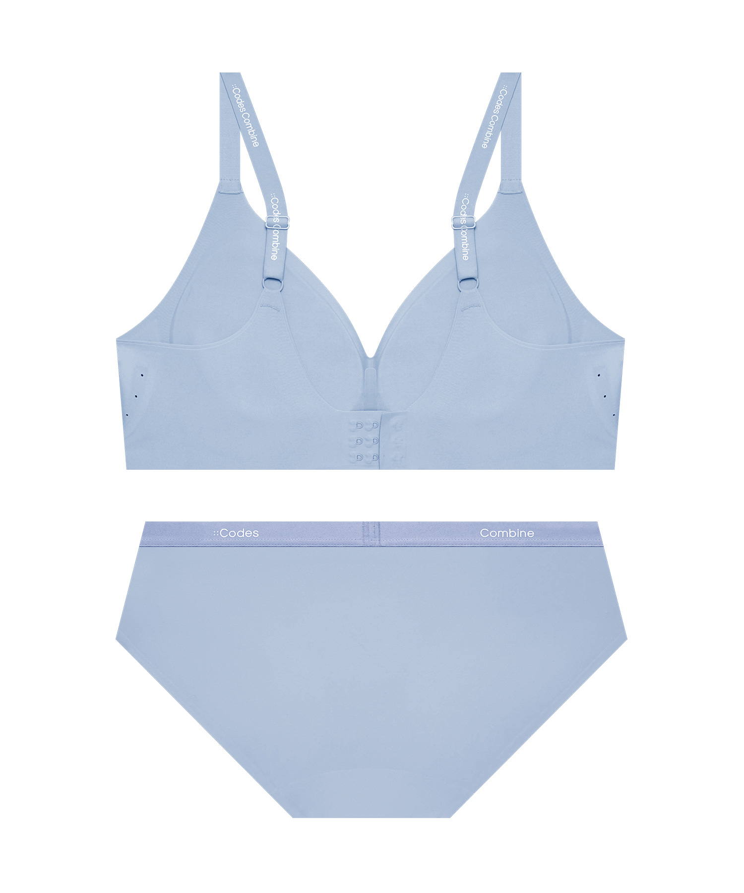 Бесшовный комплект бра и трусиков Volume Fit Airhole, Sky Blue