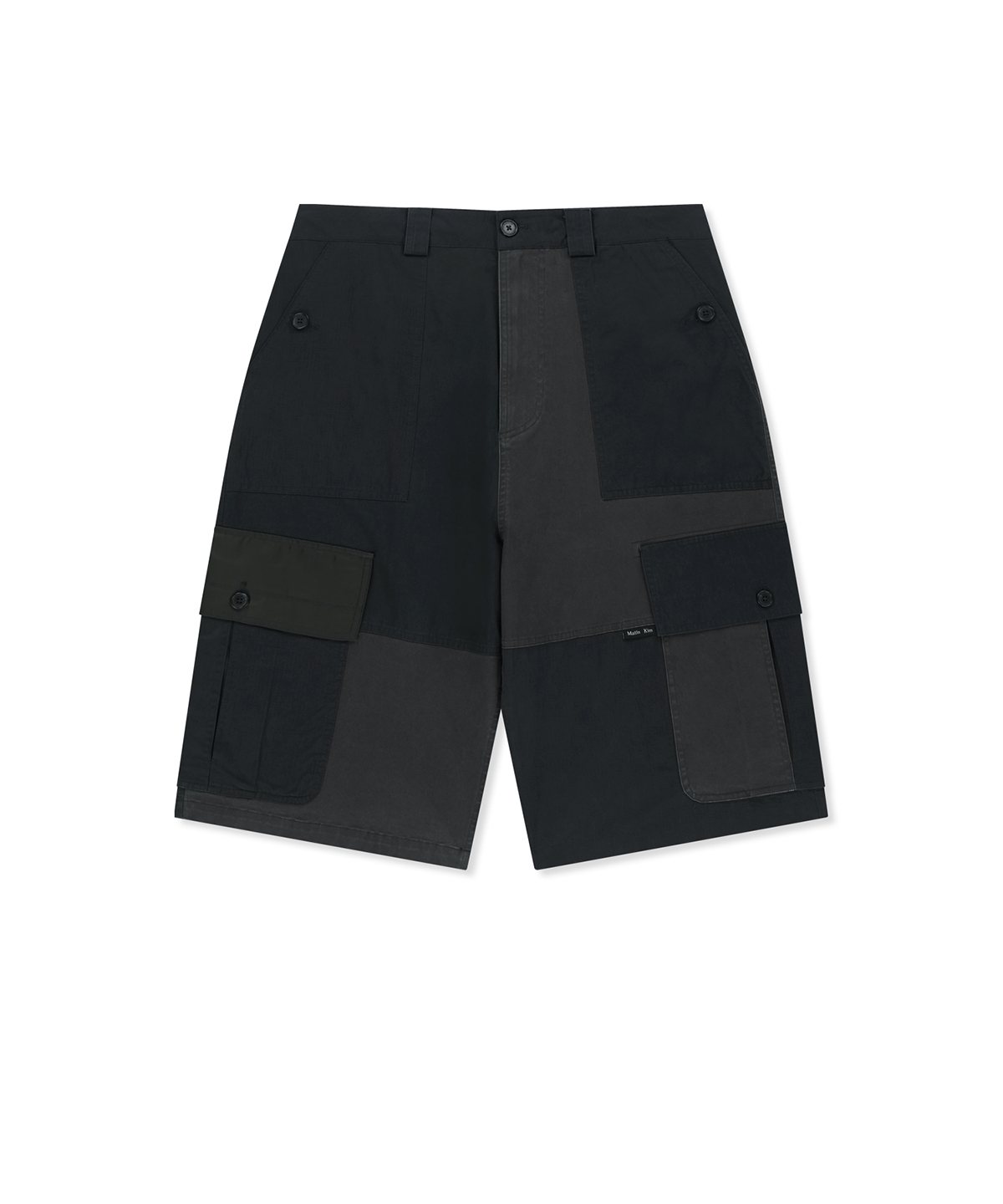 PATCHWORK CARGO бермуды брюки FOR MEN IN CHARCOAL