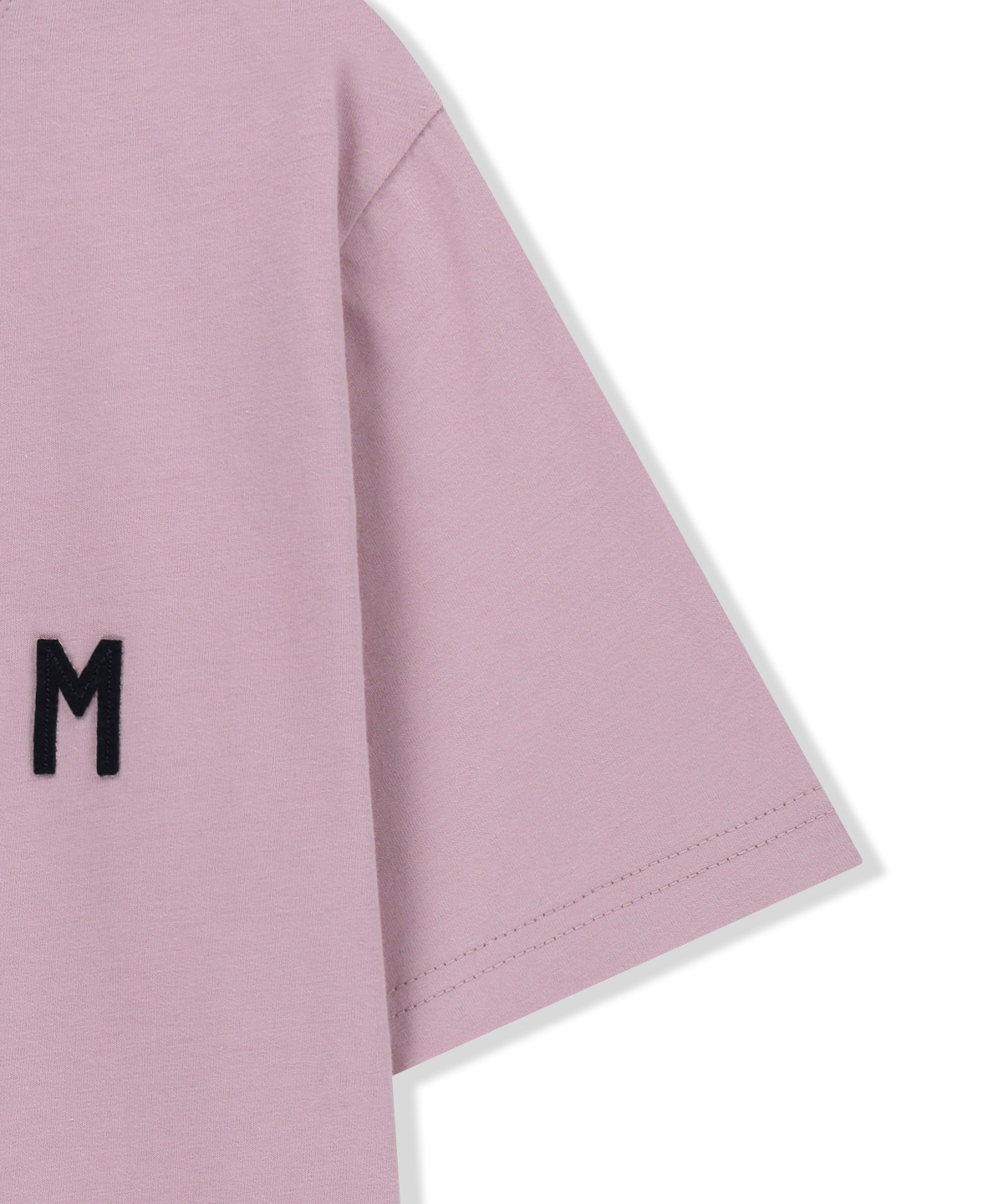 APPLIQUE FELT LOGO топ IN PINK
