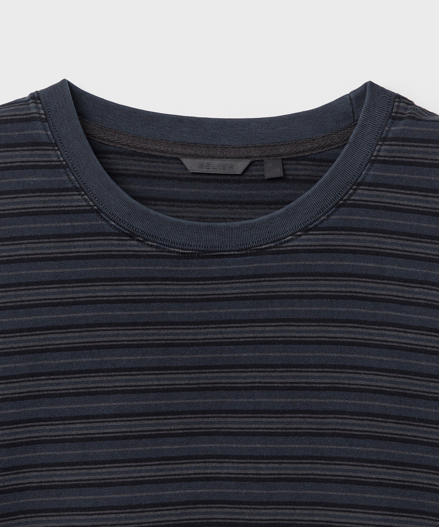 Футболка Multi Stripe Regular с коротким рукавом (Dying Multi Indigo Blue)