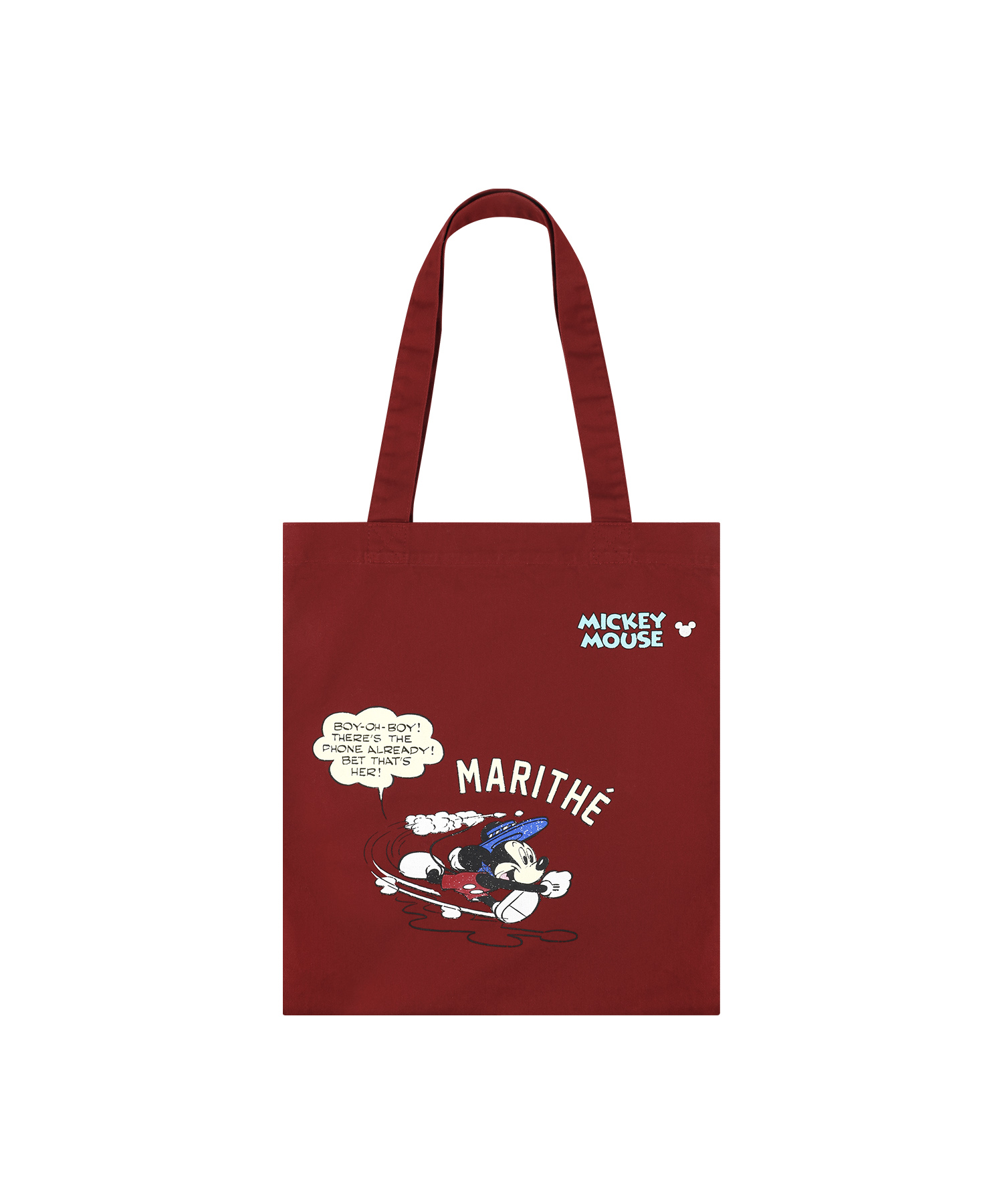 [MARITHE_DISNEY] MICKEY_COMIC ECO сумка красный