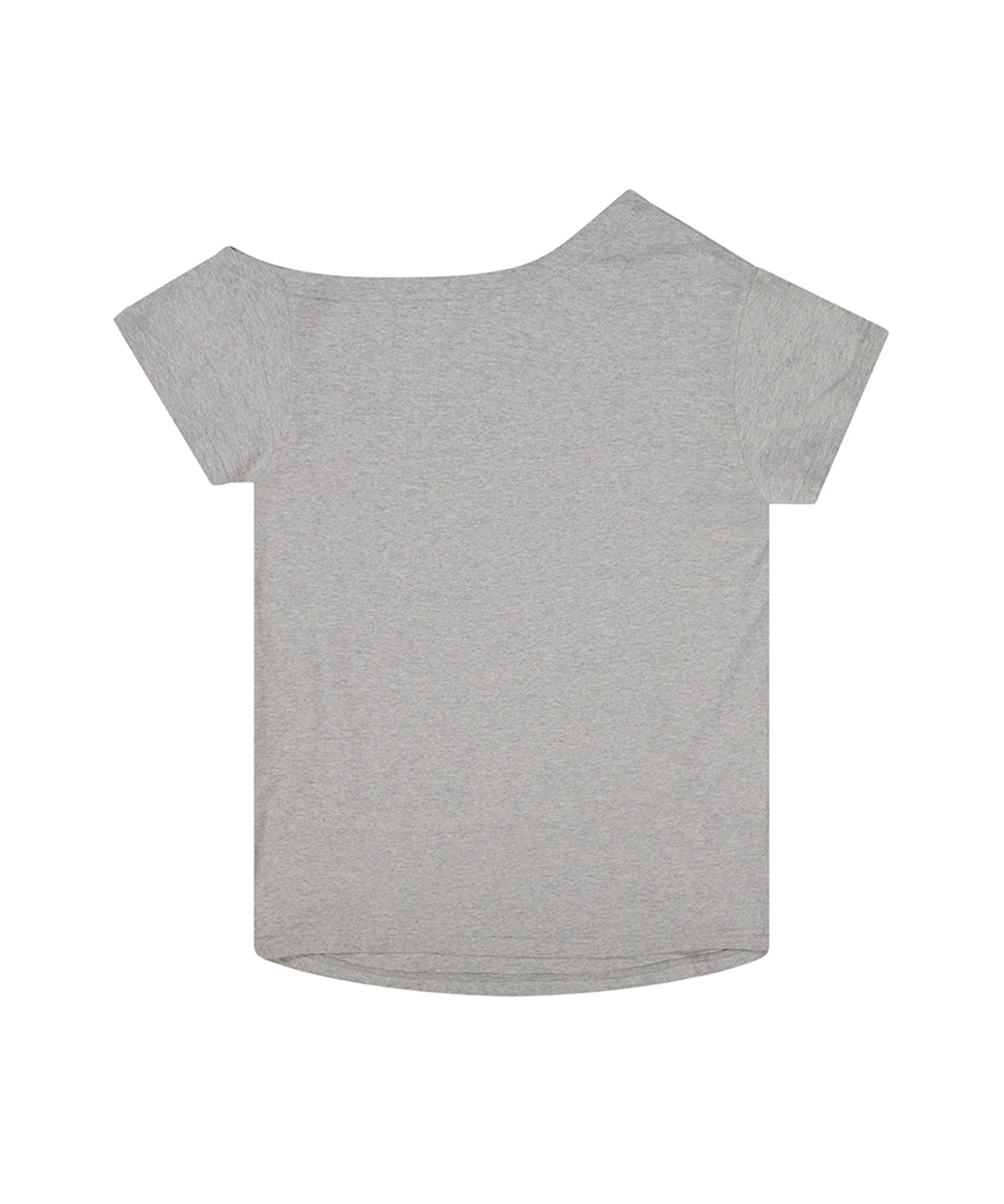 Choreo Rights One-Shoulder T-рубашка Gray