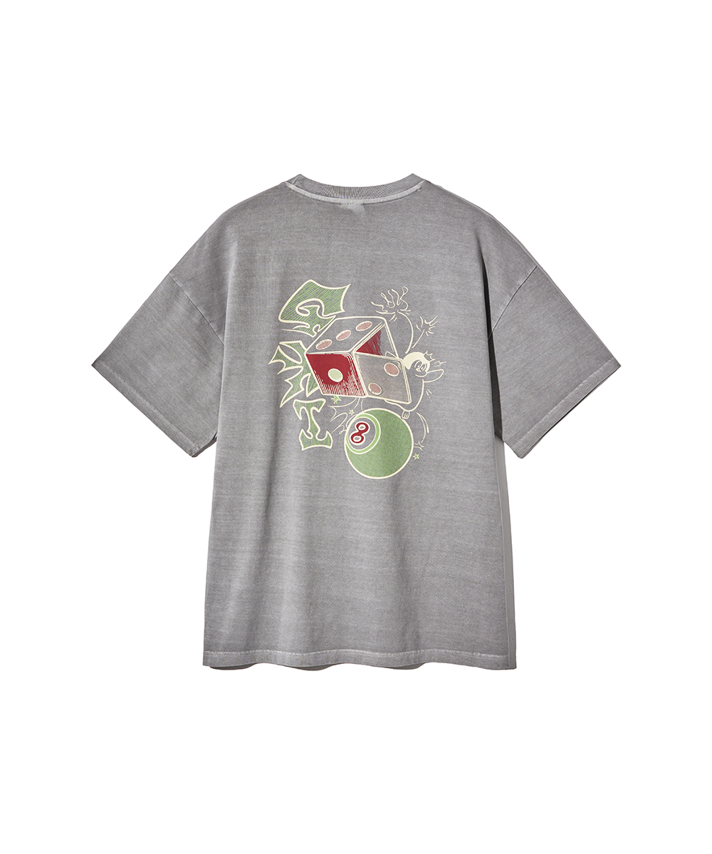 Карман Gamer Pigment Short Рукав T-Рубашка Khaki Mocha