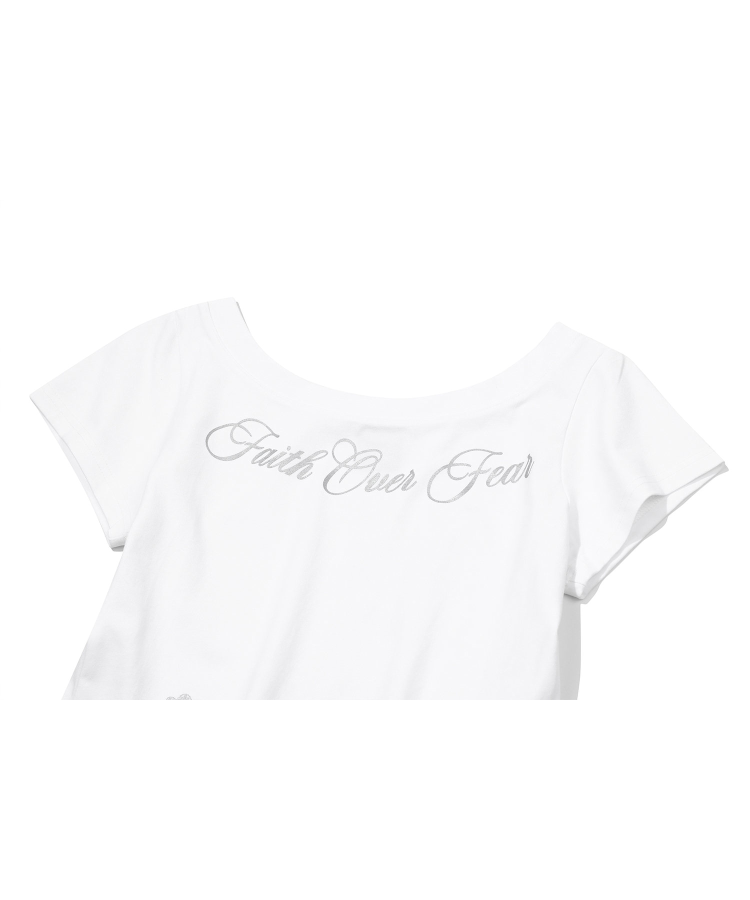 Grace One-Shoulder Футболка Белый