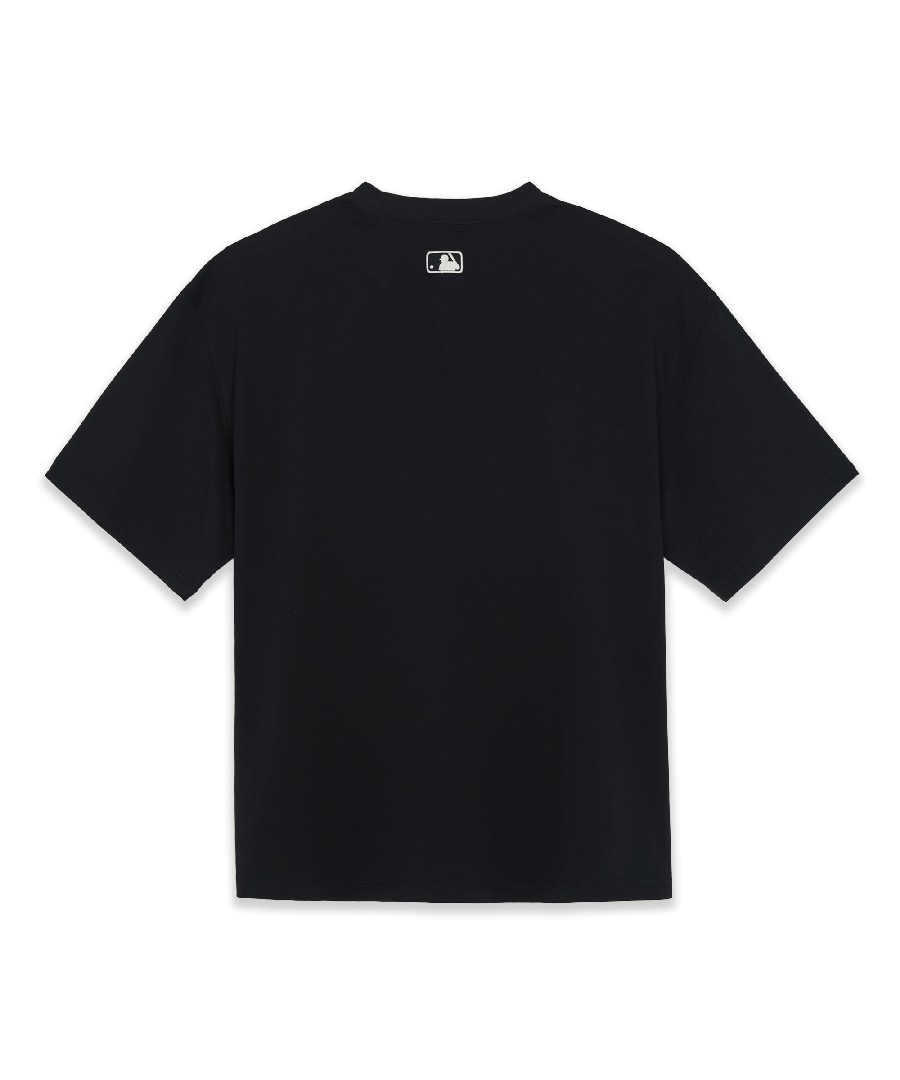 Легкая оверсайз футболка Basic NY (Black)
