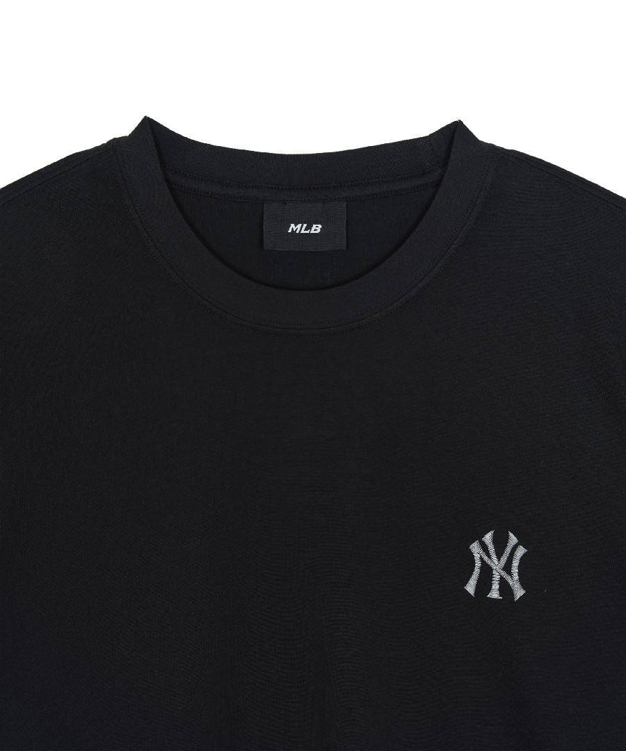 Легкая оверсайз футболка Basic NY (Black)