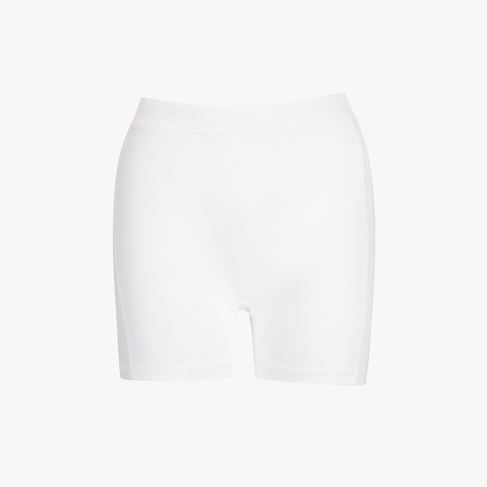 Сетчатое плиссированное теннисное платье White