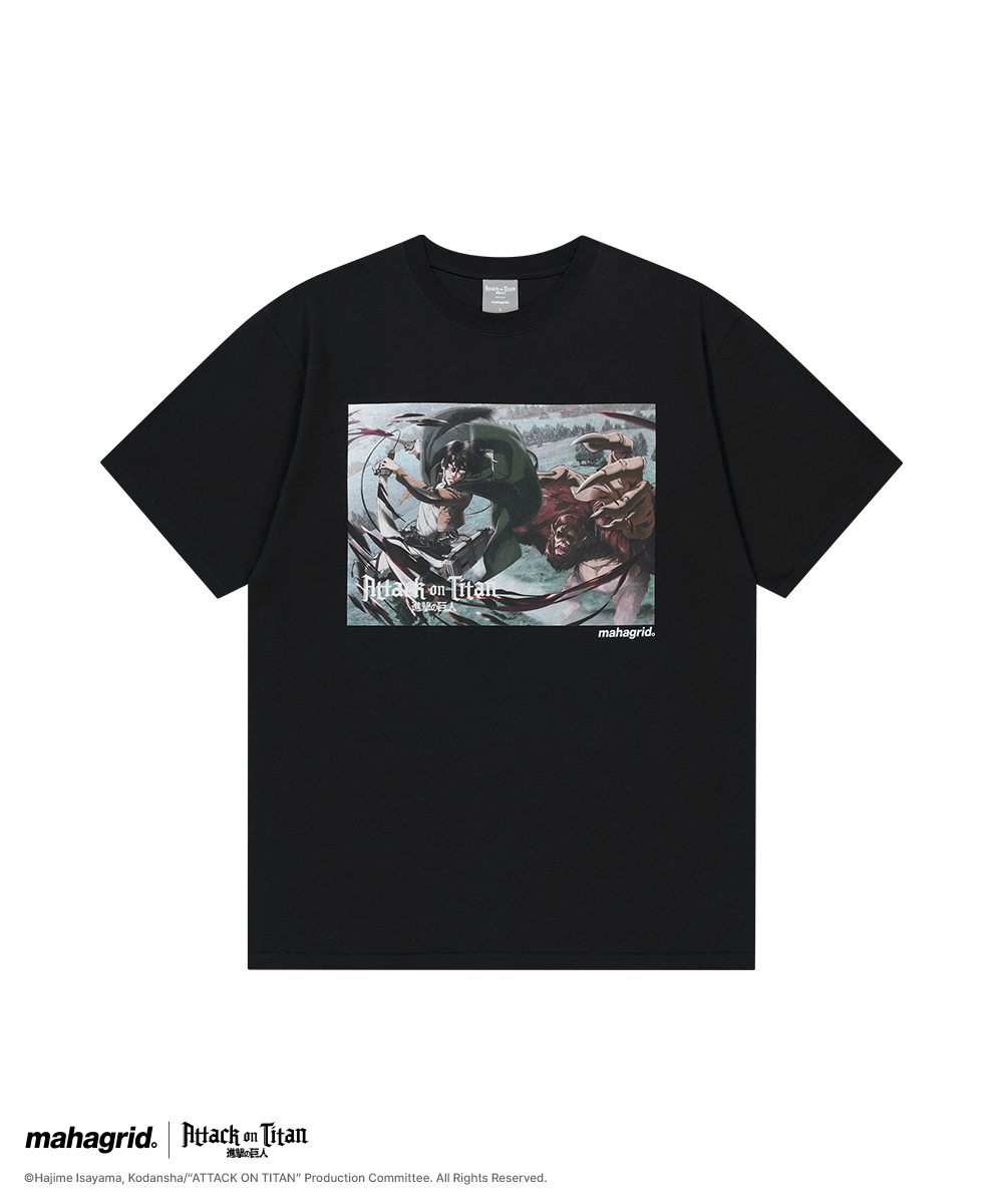 [ATTACK ON TITAN] LEVI SCENE TEE BLACK(MG2GMMT500T)