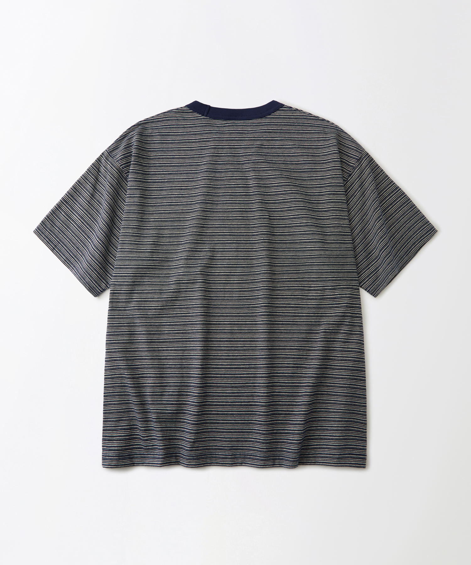 Футболка в тонкую полоску Navy/Ivory