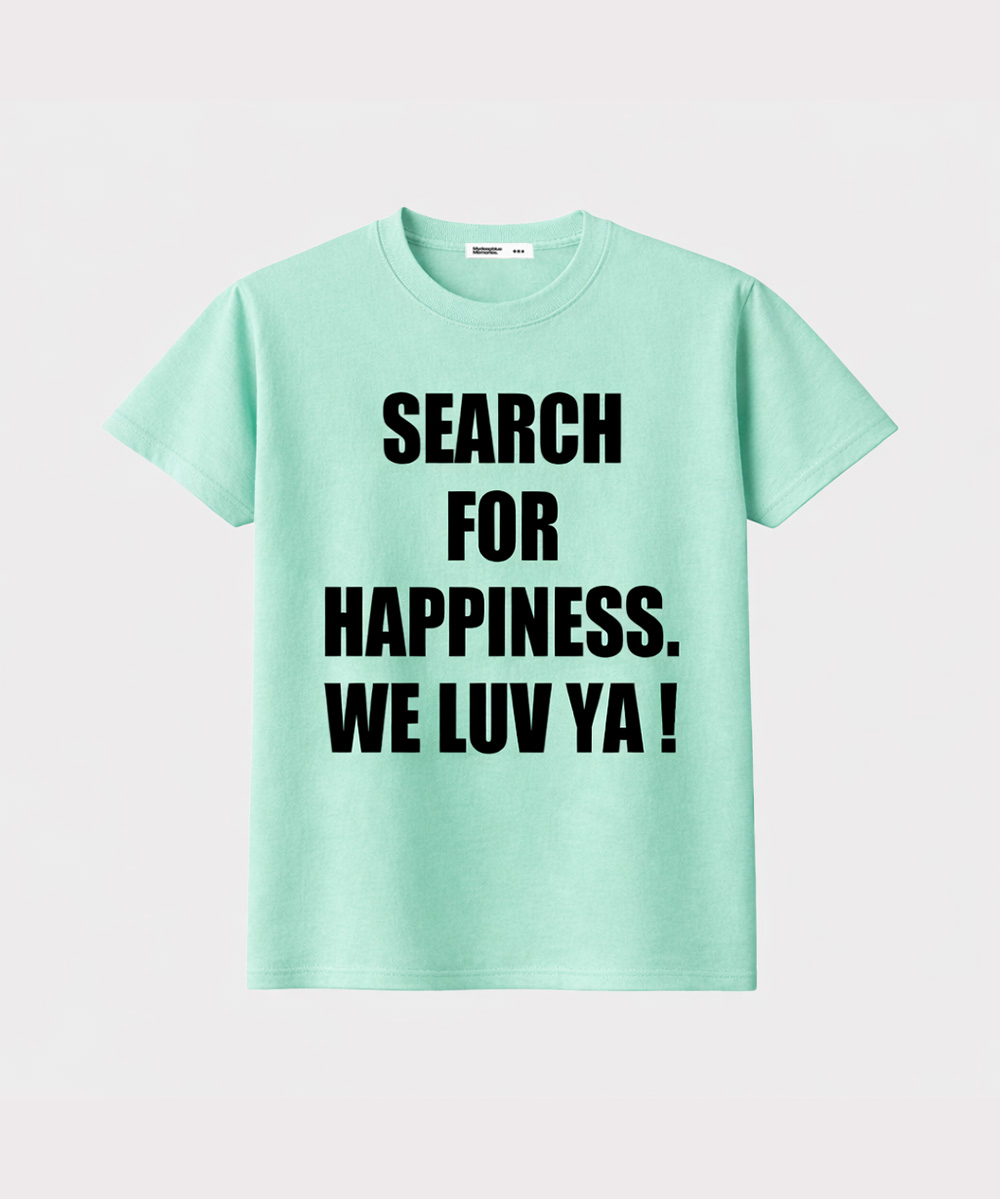 (w)WE NEED LUV CROP TEE (MINT)