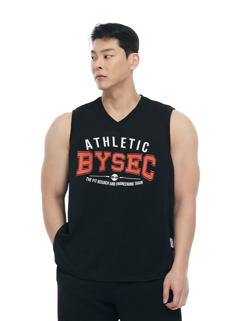 Свободная сетчатая майка Athletic_3 Color