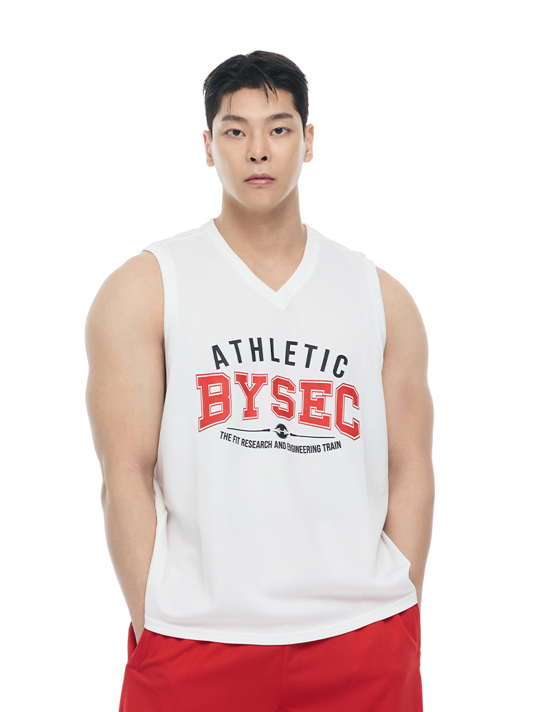 Свободная сетчатая майка Athletic_3 Color