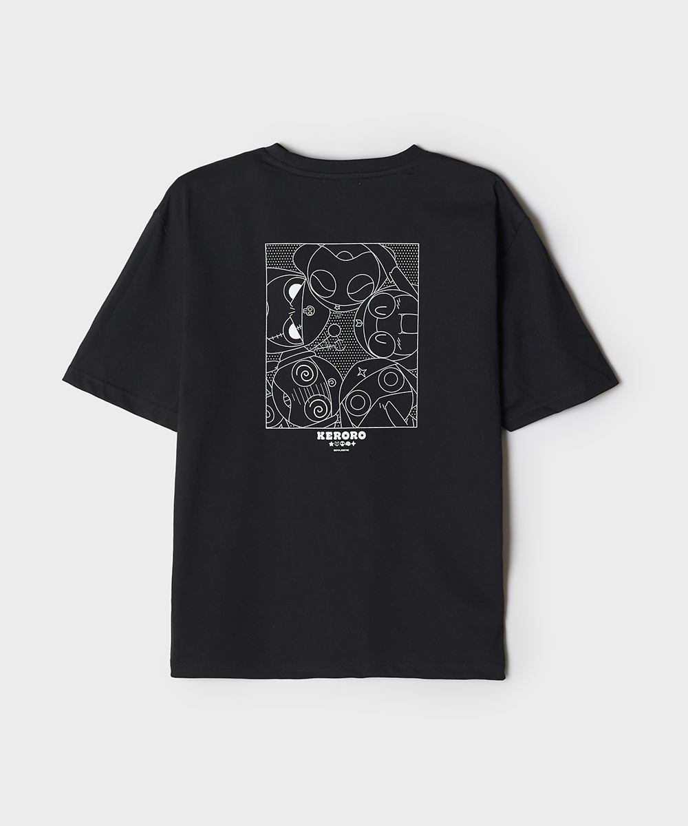 Футболка с коротким рукавом (BLACK)_SPRLG25U15