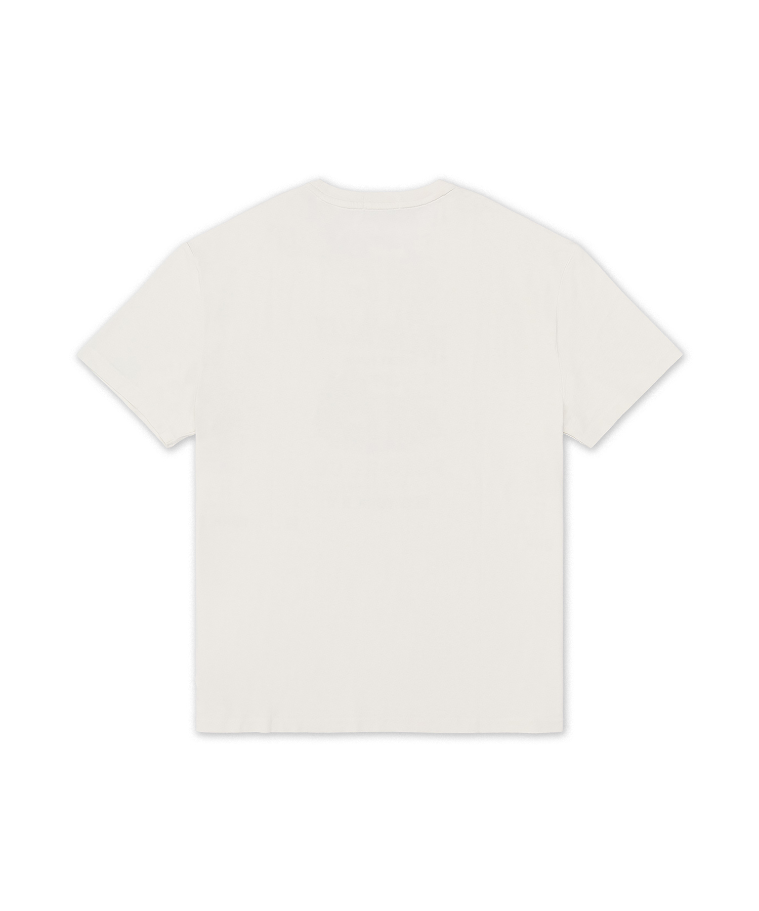 KNIT-T-SHIRT 20 / 1 UNEVEN JERSEY-WHITE