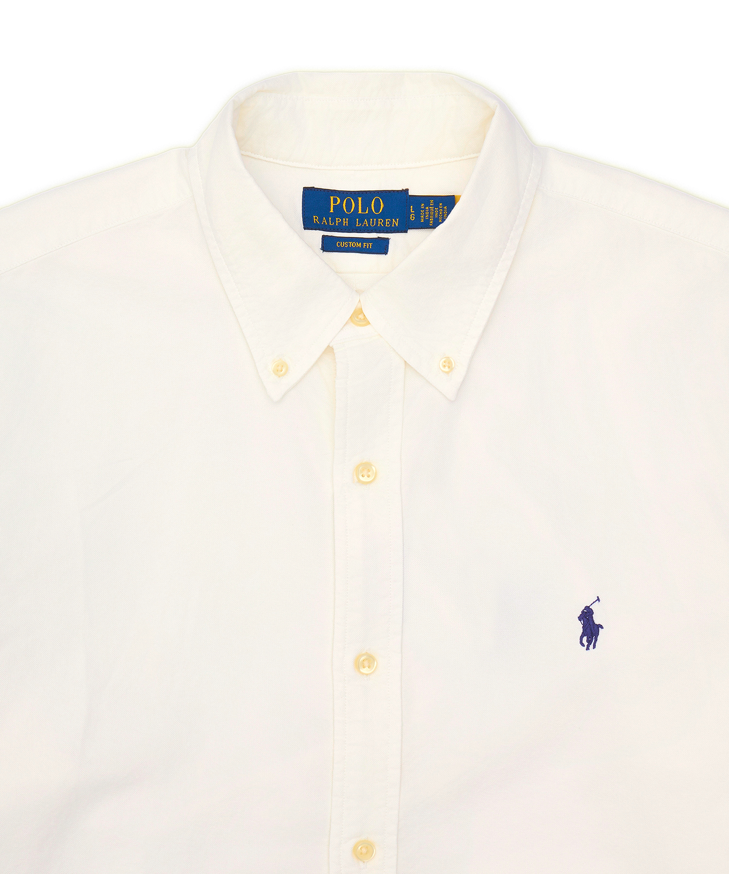 CU BD PPC SP-LONG SLEEVE-SPORT SHIRT GD OXFORD-WHITE