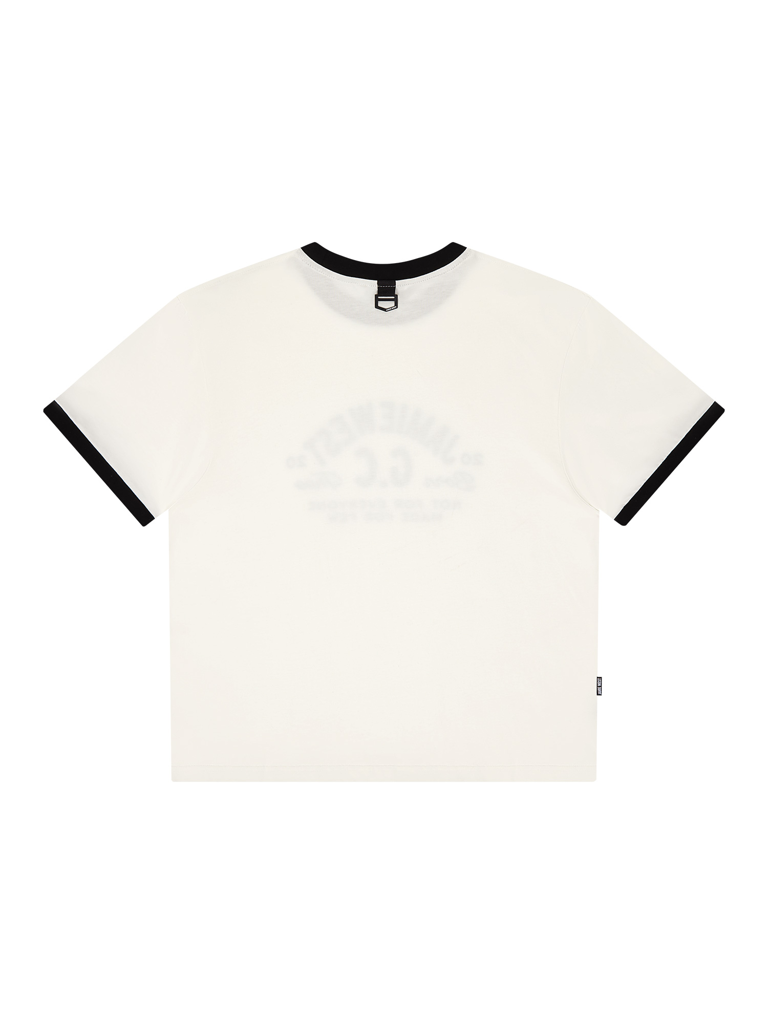 JWGC Lettering Regular Ringer T-Shirts (WH)
