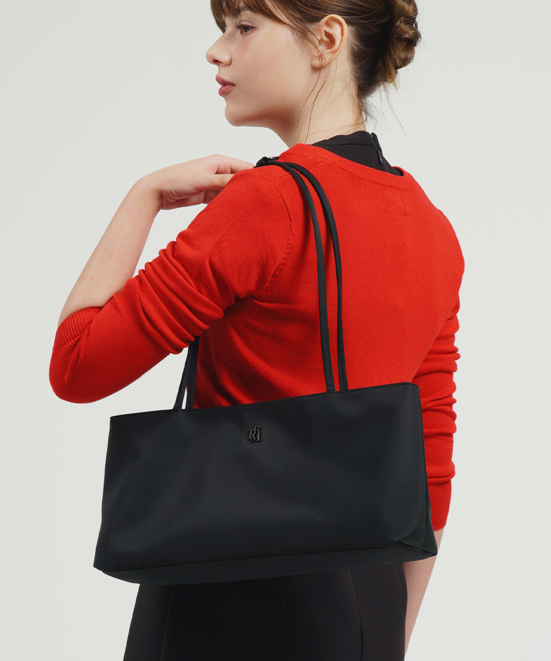 TRM Recycle Nylon Oblong Shopper Bag T70W