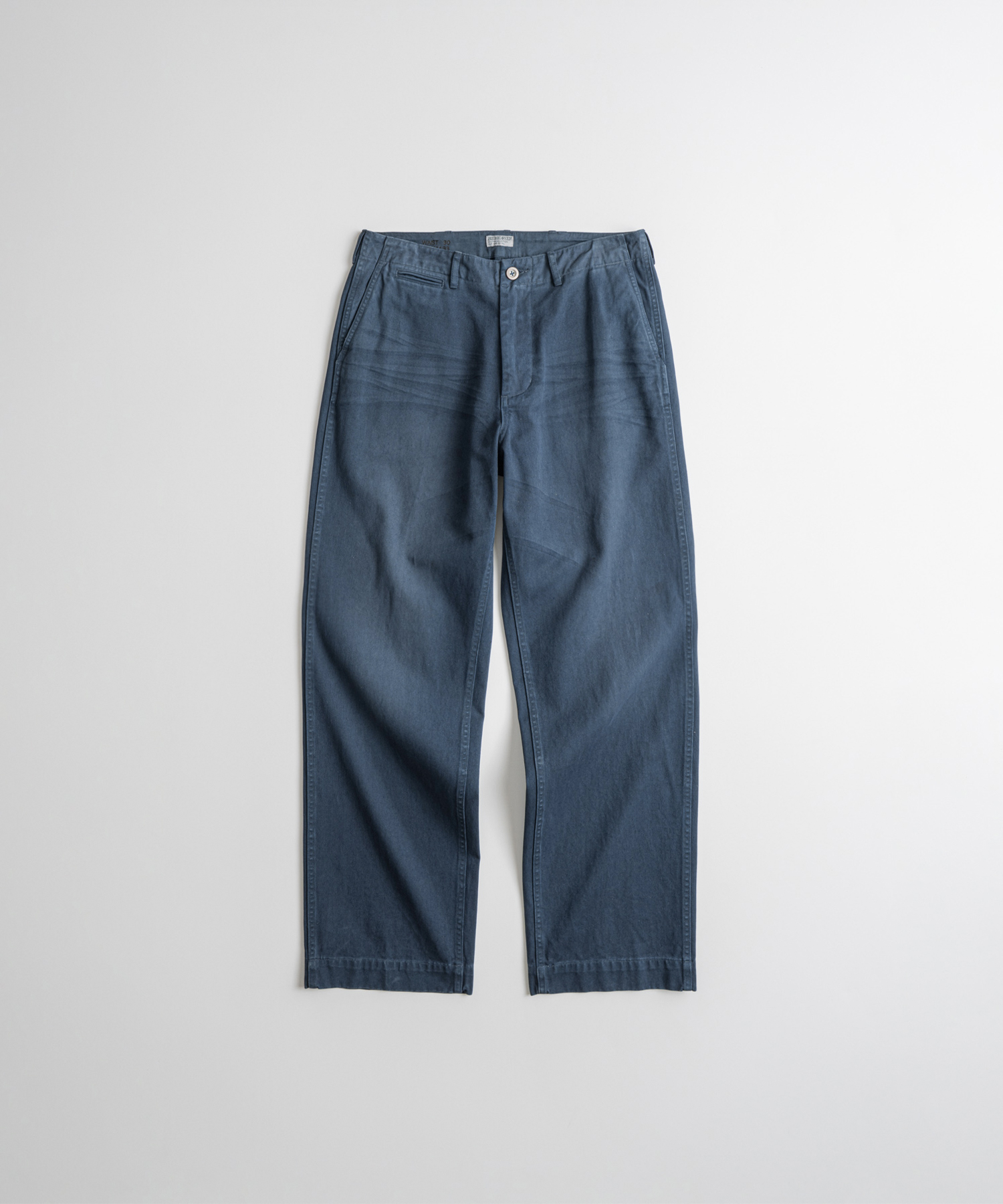 USED 1942 CHINO TROUSERS тёмно-синий