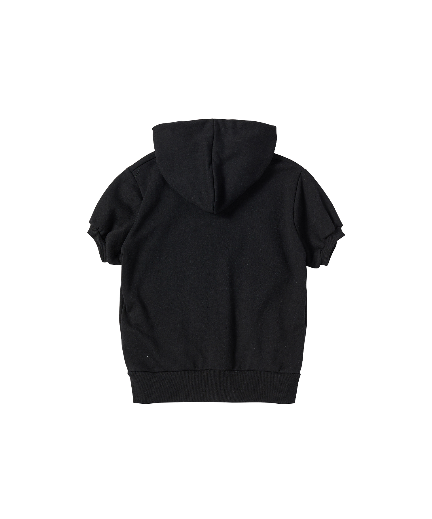 W DOT HALF HOOD ZIP-UP [чёрный]