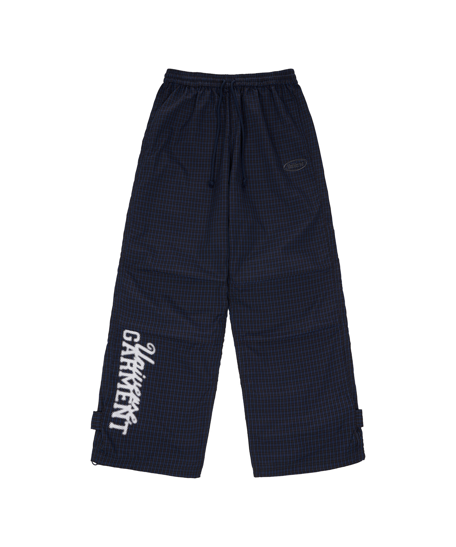 Клетчатые парашютные брюки Navy