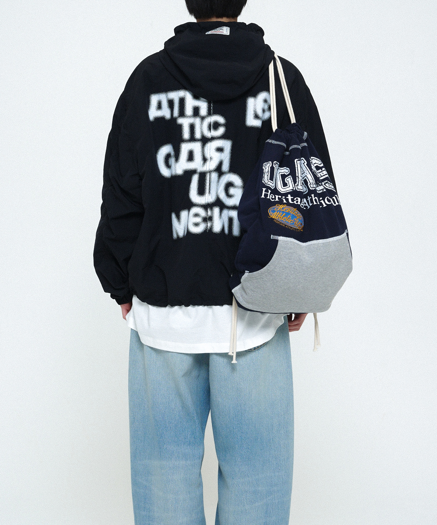 Сумка на затяжках Universe Sign Jersey_NAVY