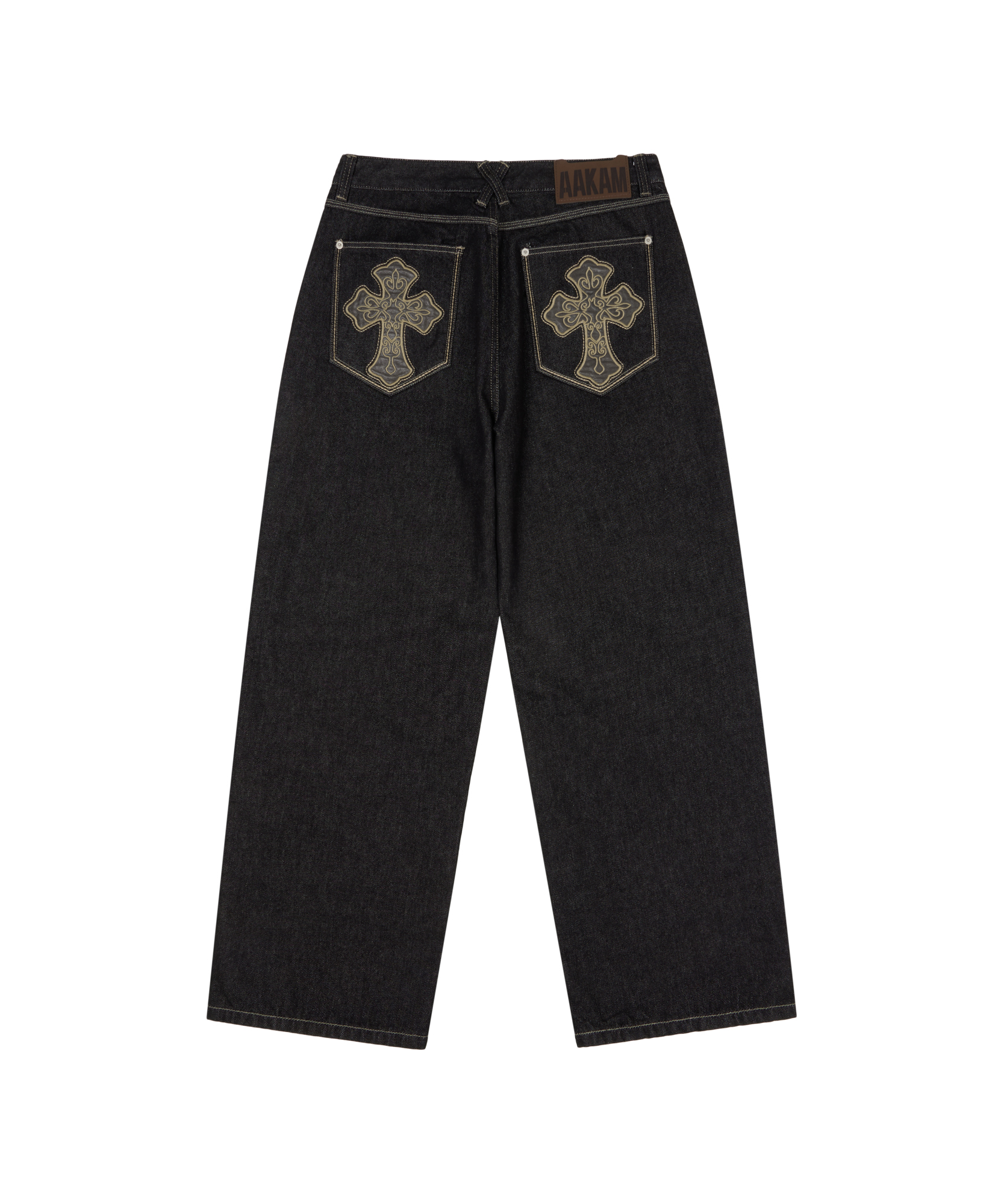 CROS2 Patch Denim брюки (чёрный)