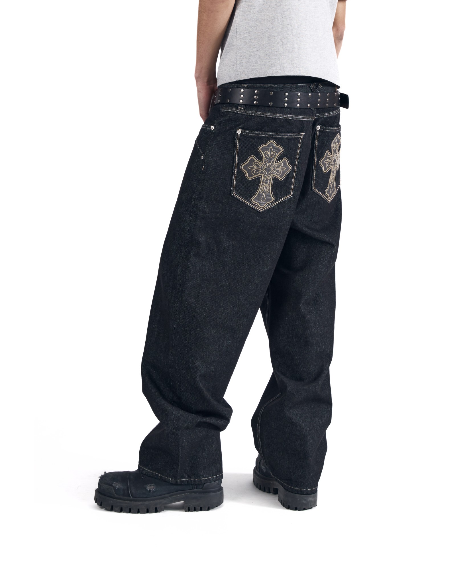 CROS2 Patch Denim брюки (чёрный)