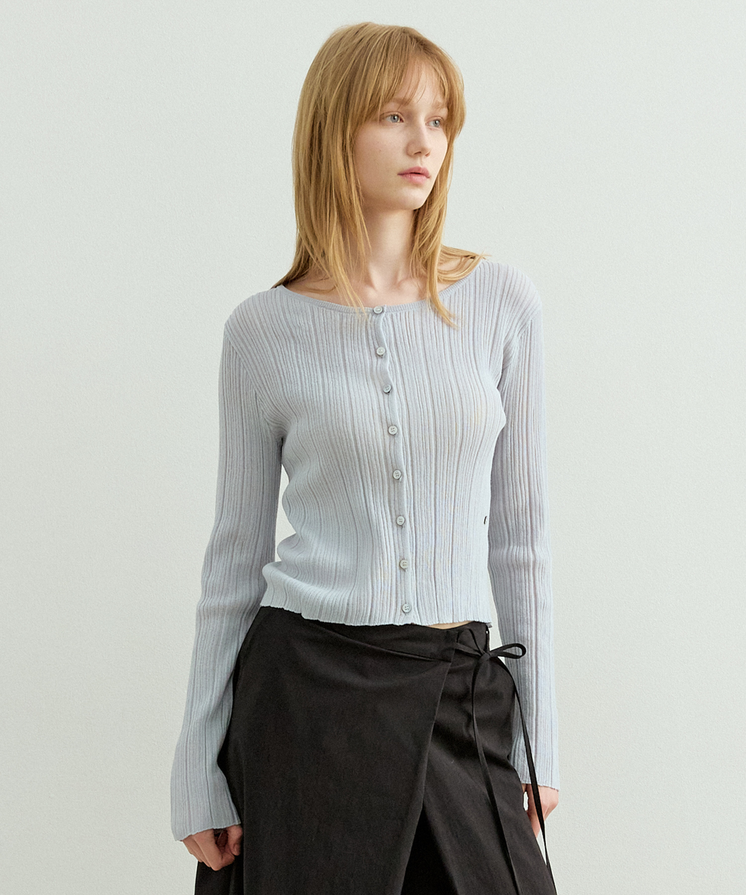 SUMMER COTTON SLIM CARDIGAN_4COLORS