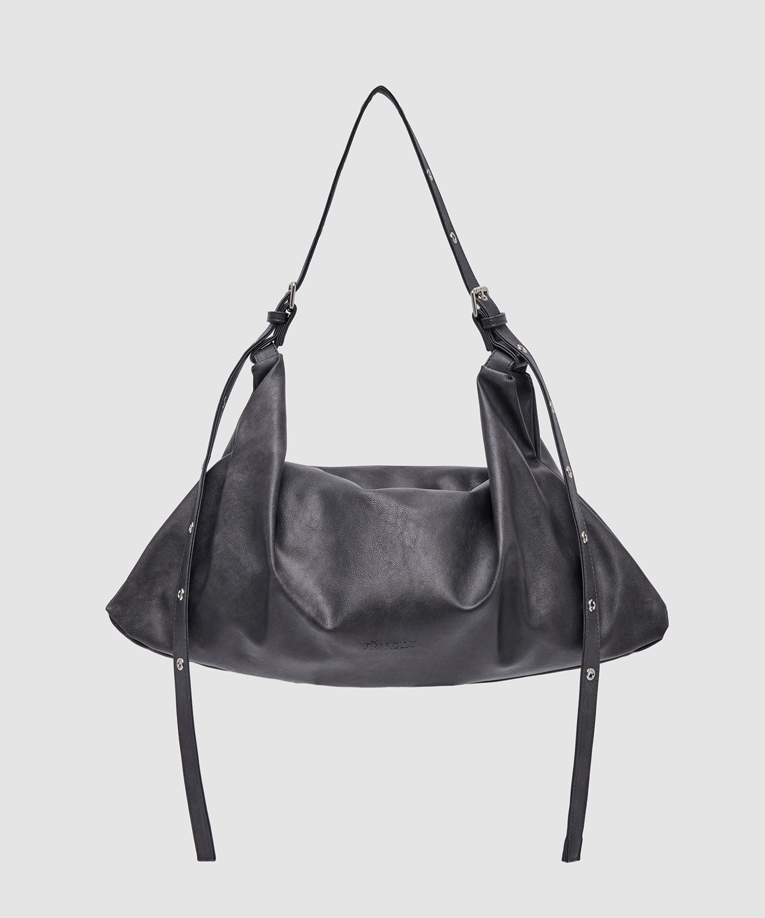 Cleo Shoulder Bag_Ash чёрный