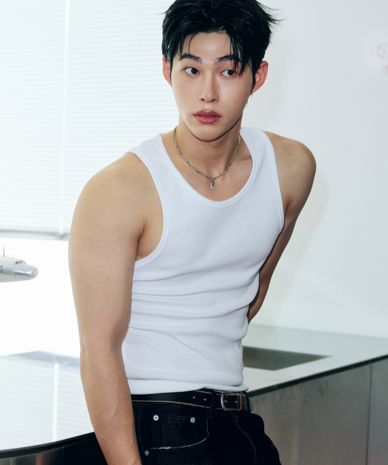 Essential Ribbed Sleeveless [белый]