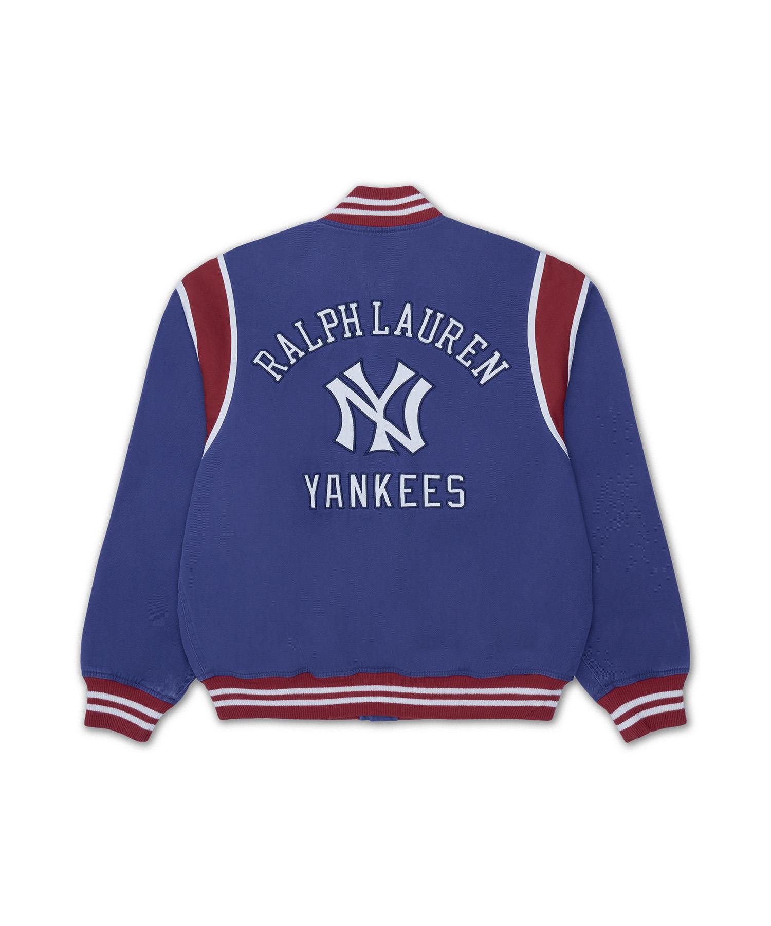 WOVEN-BOMBER-JACKET HERITAGE TWILL-NAVY-410