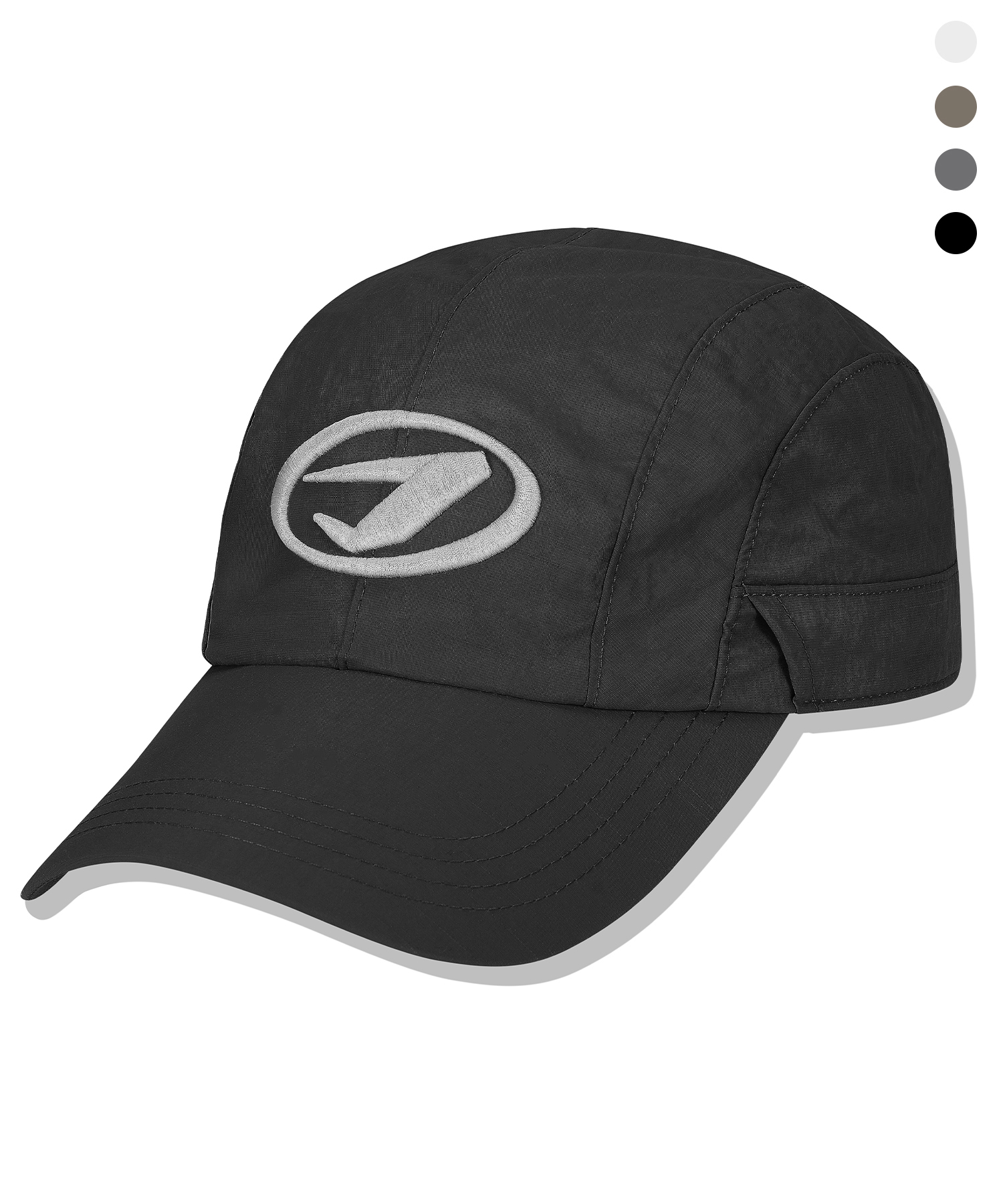 SUNGLASS CUT LOGO RUNNING NYLON BALL CAP 4color
