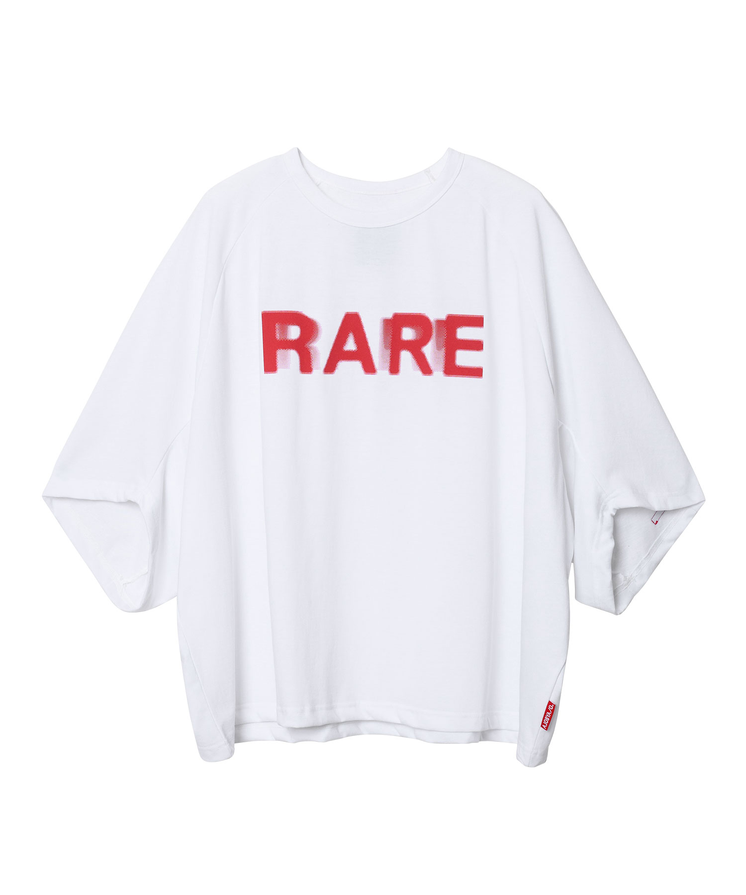 Curved Rare T-Shirt [WHITE]