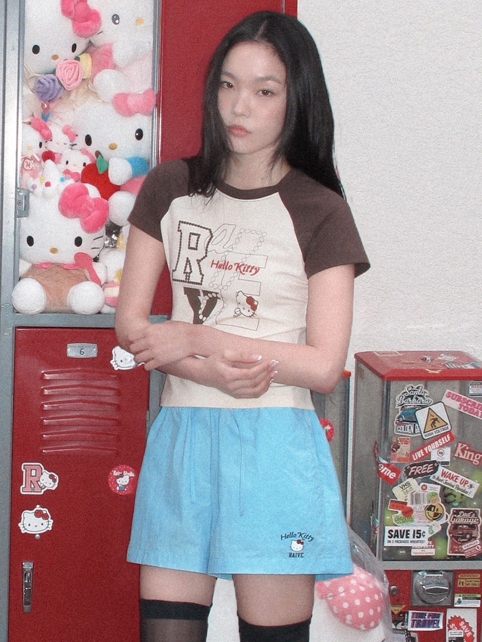 RAIVE X HELLO KITTY Shorts VW6ML006 2color